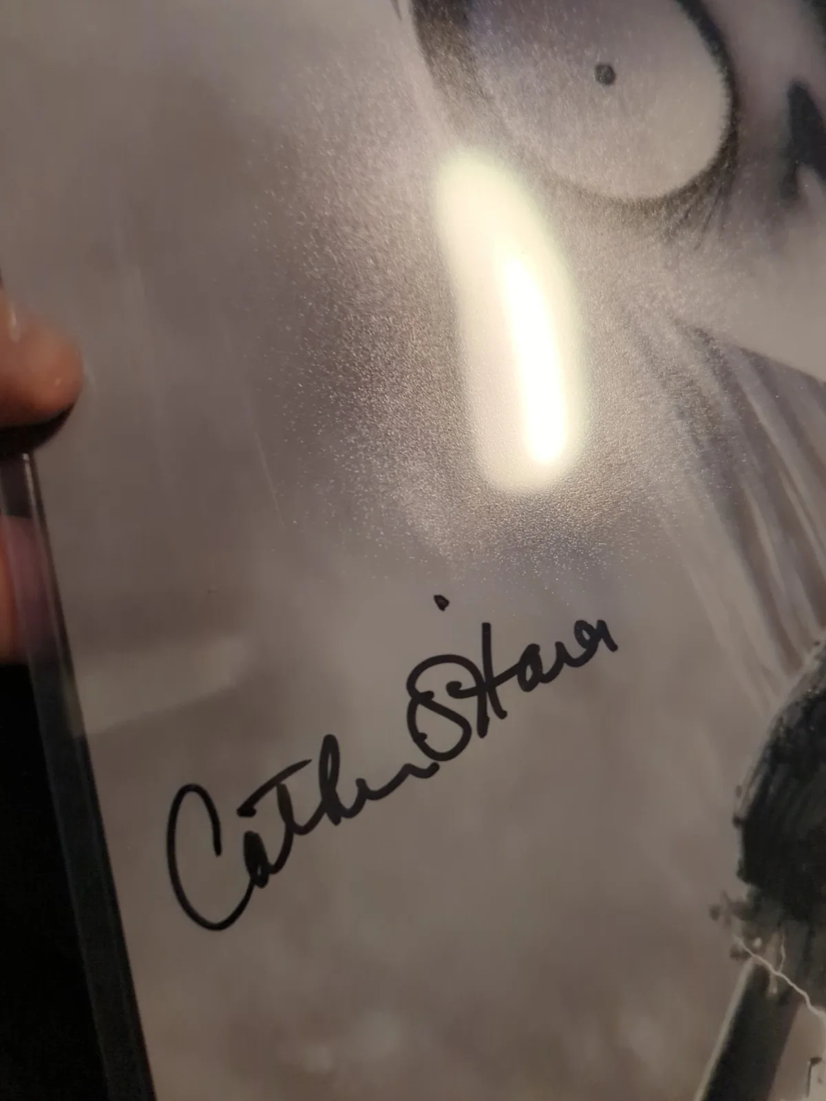 Catherine O'Hara signed Weird Girl Frankenweenie 11x17 Photo ~ Beckett BAS COA, изображение 2