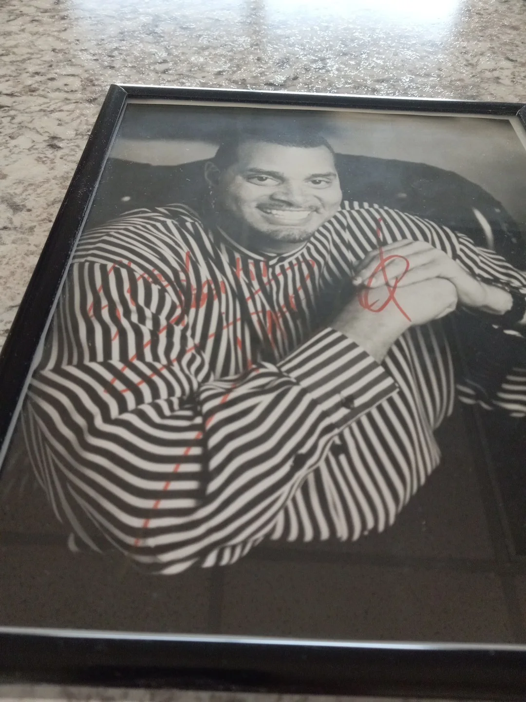 Sinbad — Sinbad Signed Vintage 8x10 Photo Stand Up Comedian Actor Autograph Rare No COA, изображение 5