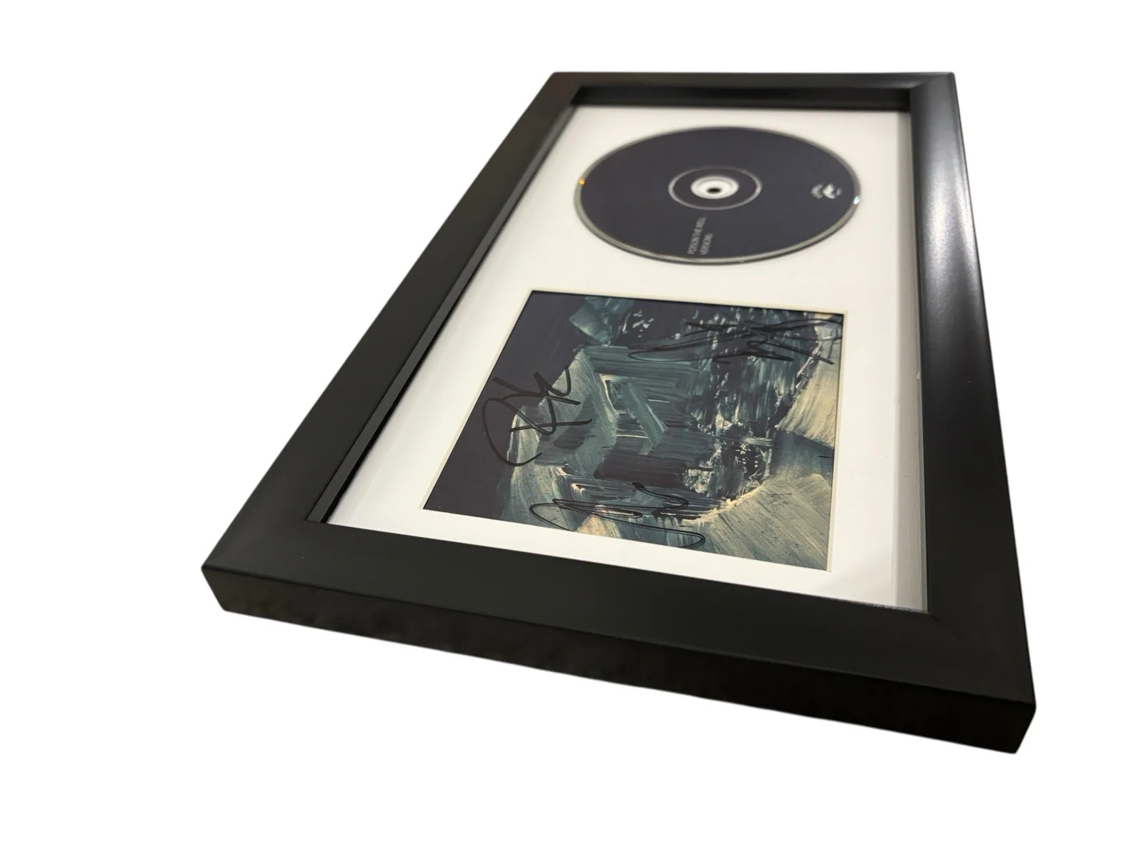POISON THE WELL SIGNED AUTOGRAPH x3 VERSIONS FRAMED & MATTED CD JEFFREY +2, image 2