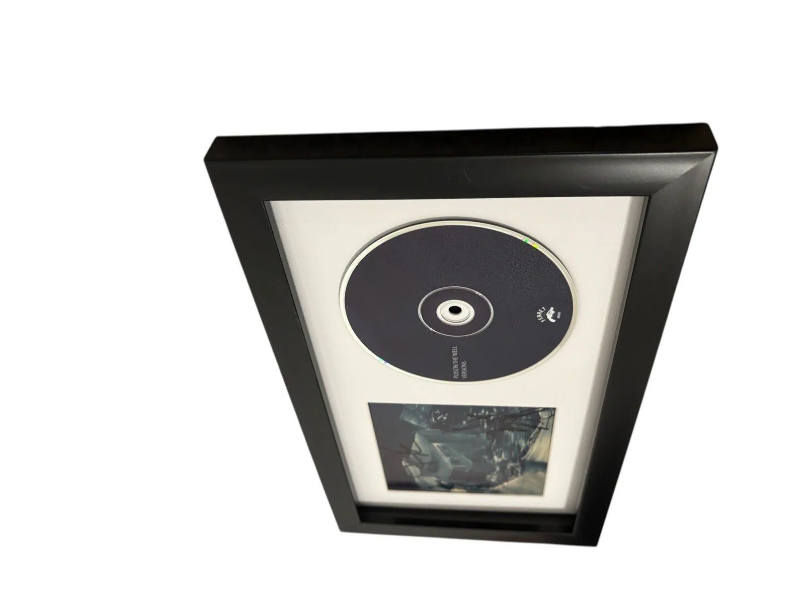 POISON THE WELL SIGNED AUTOGRAPH x3 VERSIONS FRAMED & MATTED CD JEFFREY +2, image 3