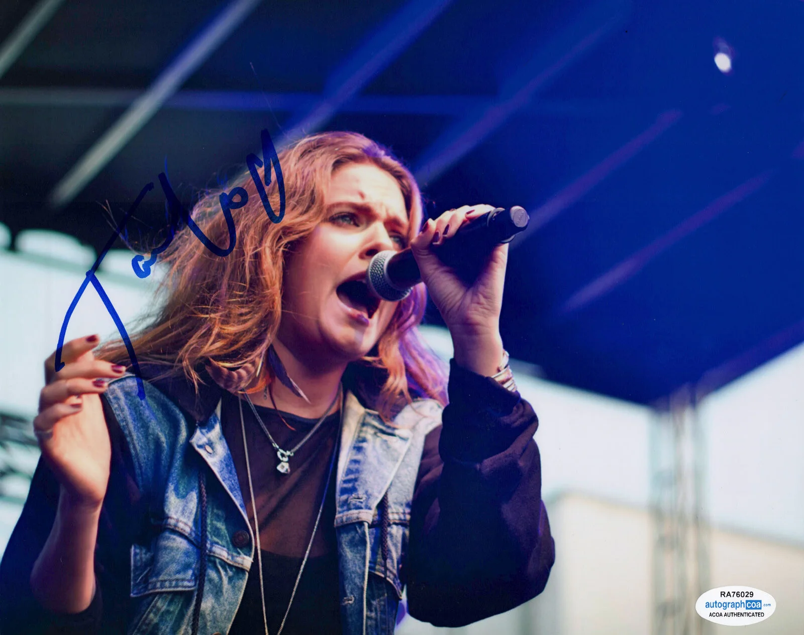 TOVE LO — Tove Lo signed Autographed 8x10 Photo EXACT PROOF a SEXY SINGER Stay High ACOA, изображение 4