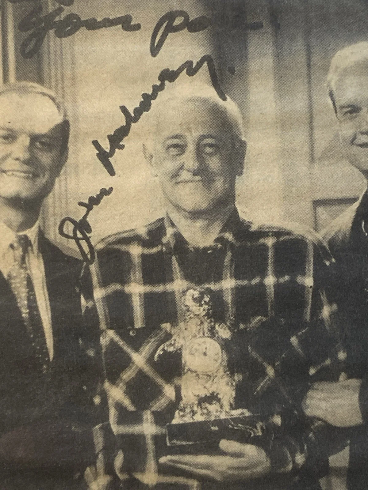 Frasier — Frasier Cast Signed Newspaper Grammer Pierce Mahoney Autographed 1999, image 4