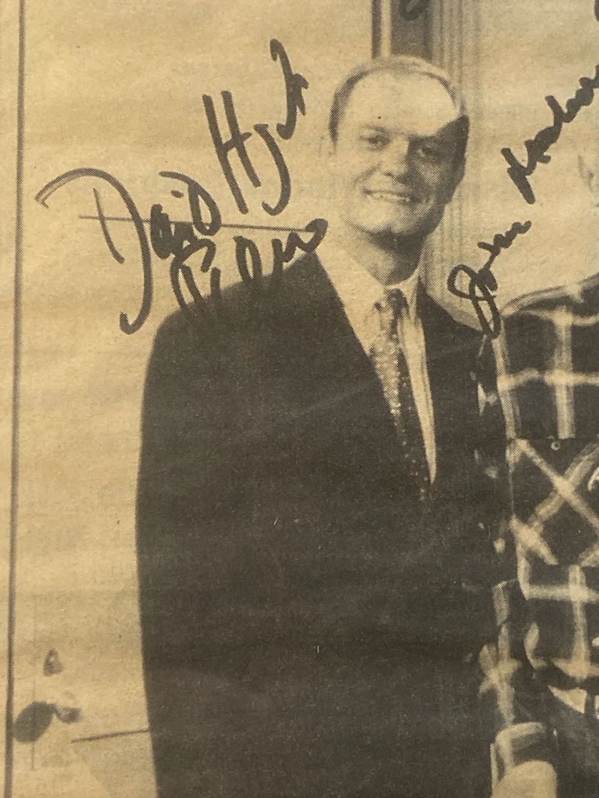 Frasier — Frasier Cast Signed Newspaper Grammer Pierce Mahoney Autographed 1999, image 5