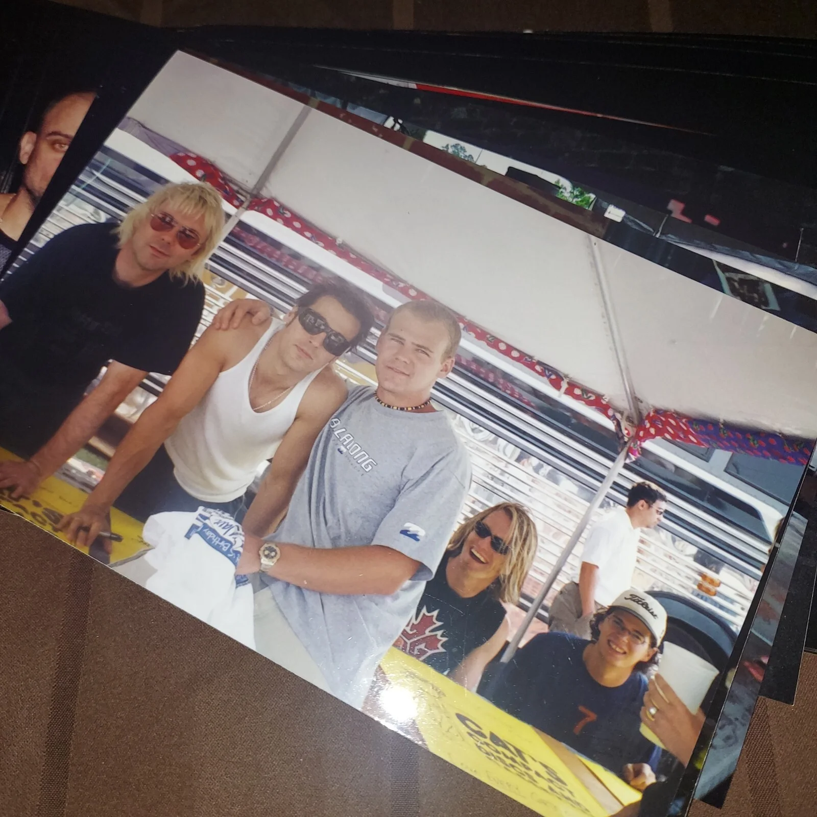 OUR LADY PEACE Lot Hand Signed Autographed Buck Posters Pix Raine Madia L@@K FS, изображение 2