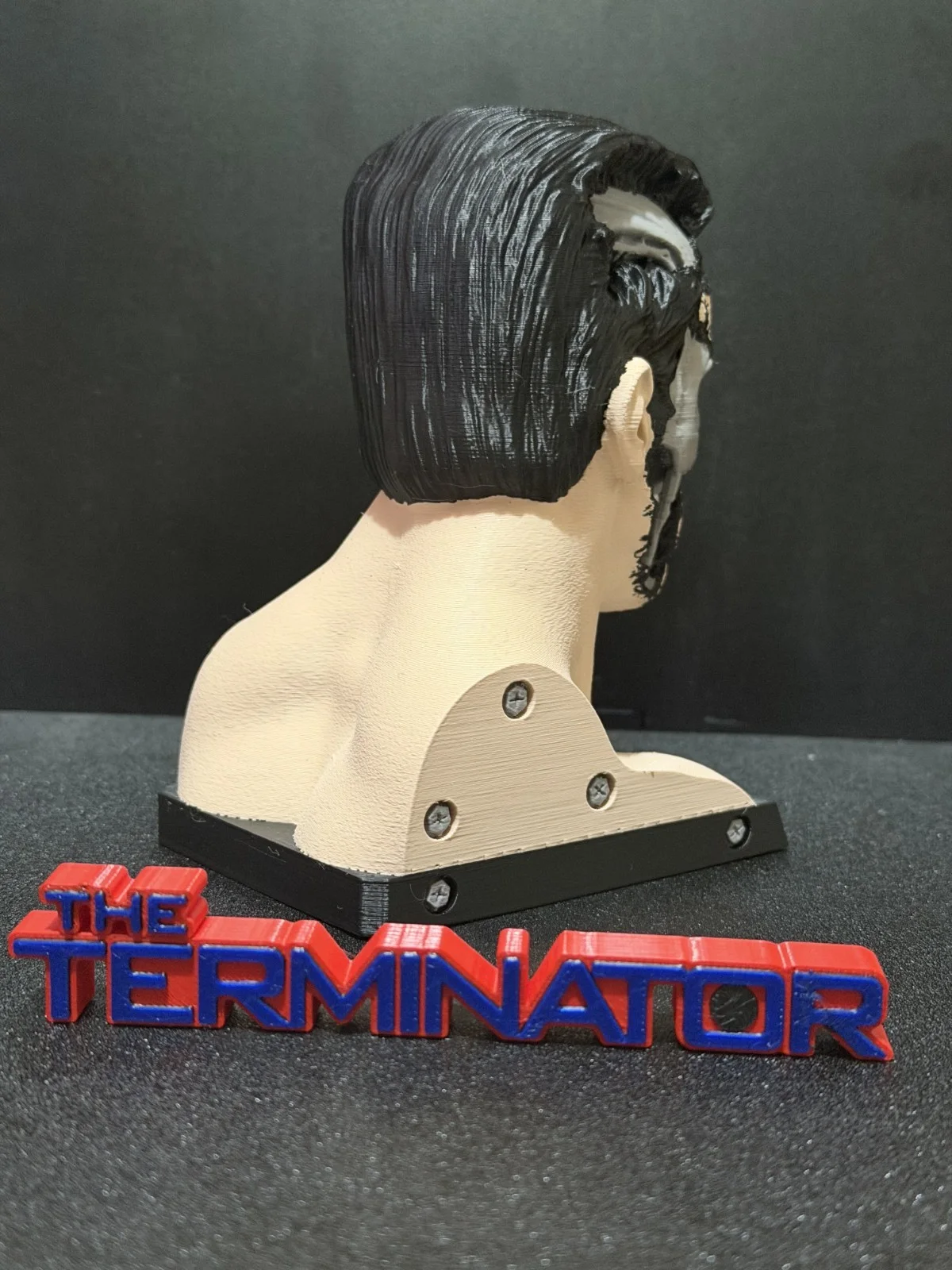Arnold Alois Schwarzenegger bust 150mm The Terminator T-800 Film Actor Statuette, image 5