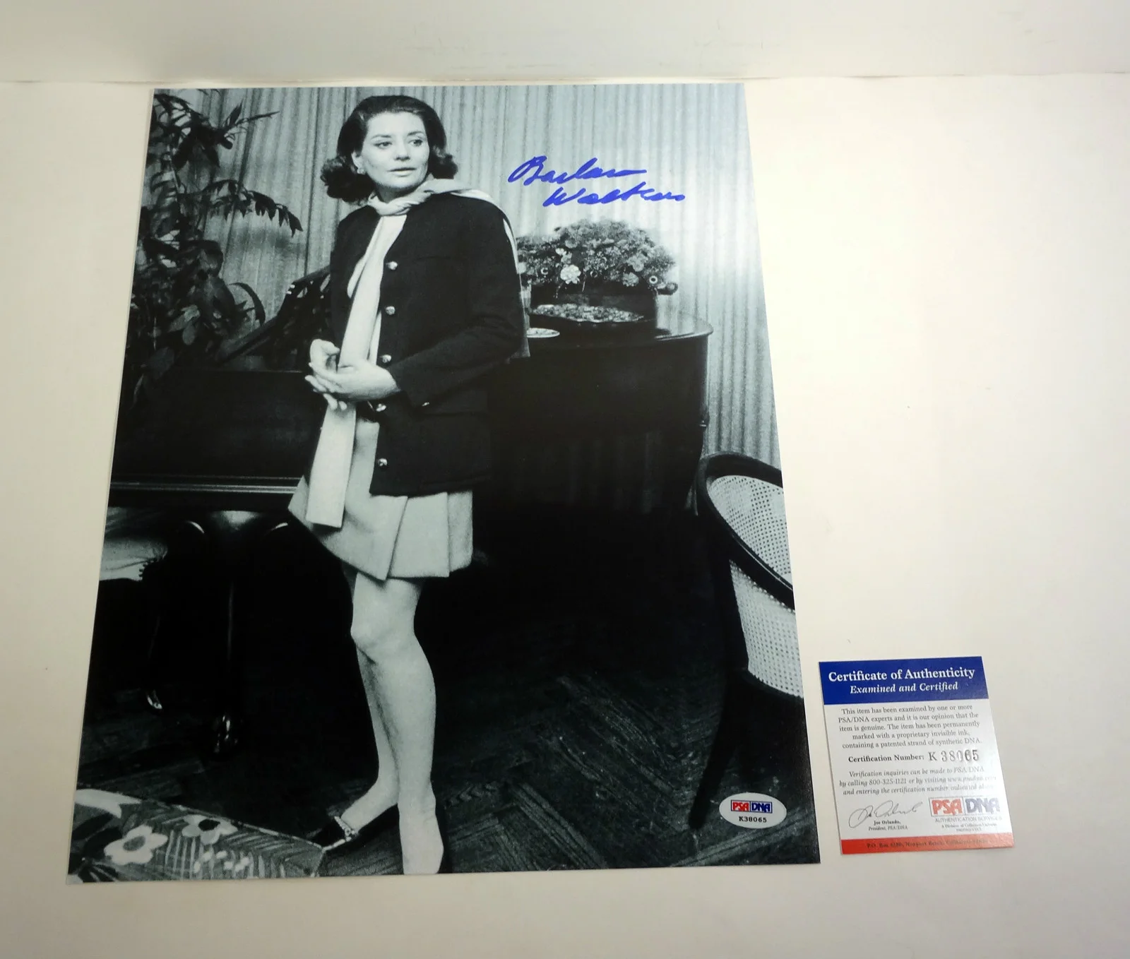 Barbara Walters — Barbara Walters Signed Autograph 11x14 Photo PSA/DNA COA #12