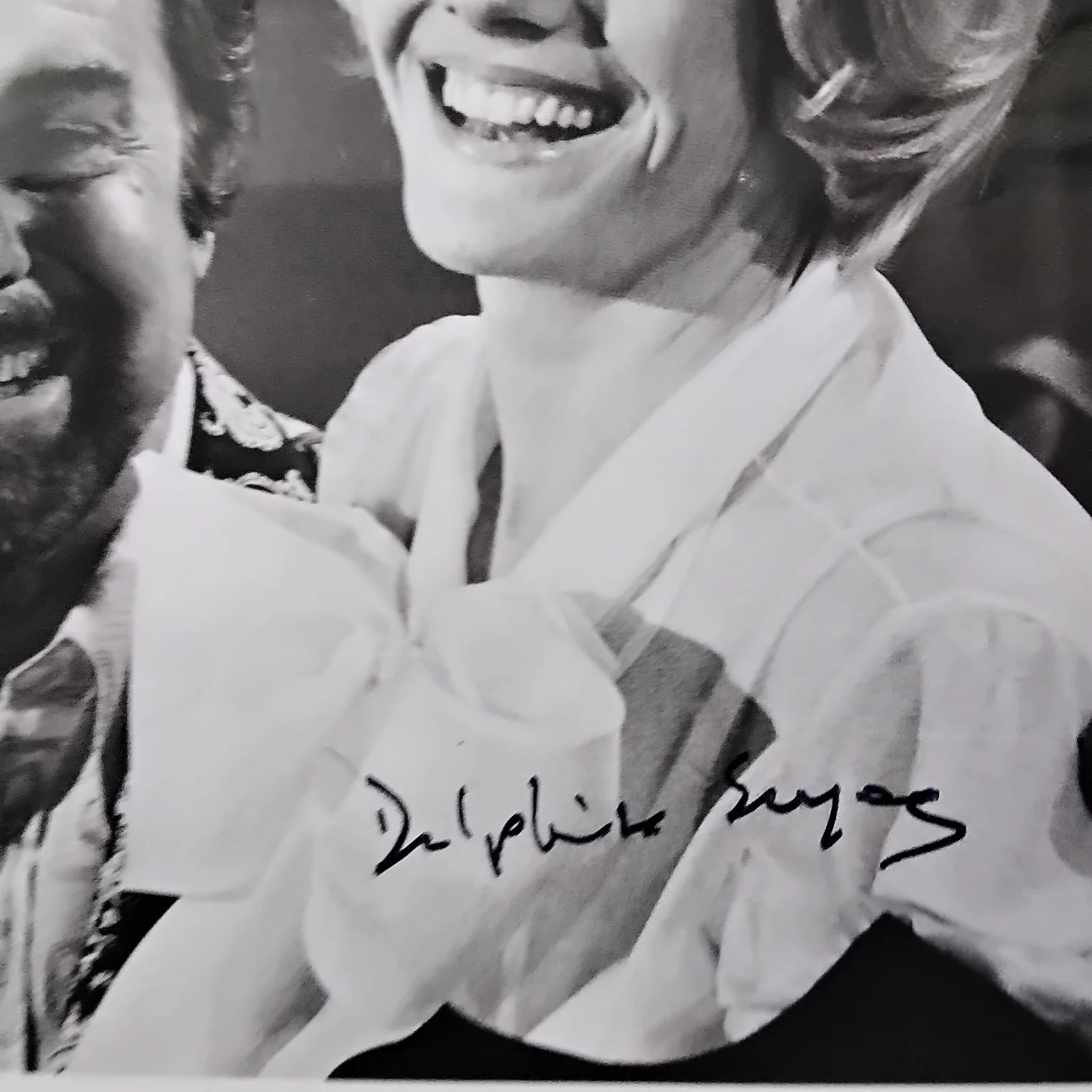 Delphine Seyrig SIGNED 1972 Photo Film Actress Discreet Charm of The Bourgeoisie, изображение 4