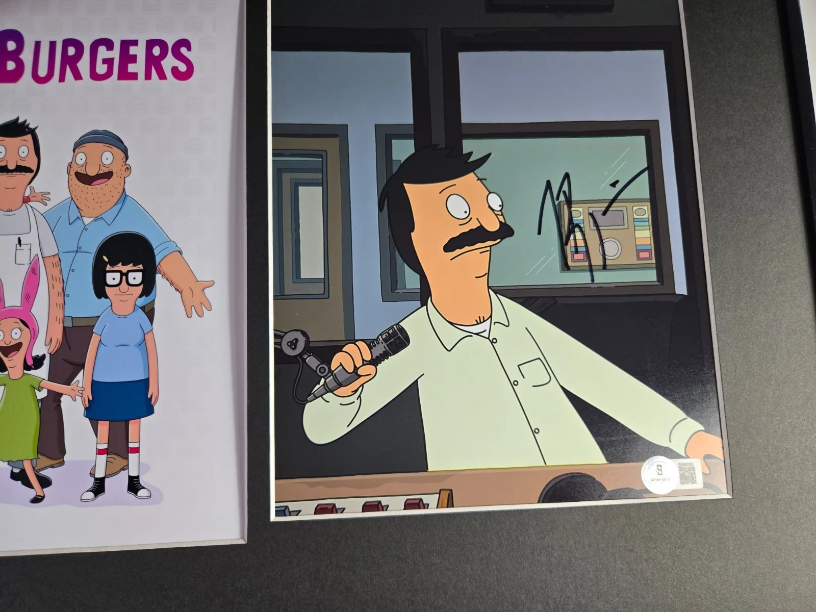 Jon Benjamin Signed Photo Framed Display 16x20 ACOA Bob's Burgers, image 2