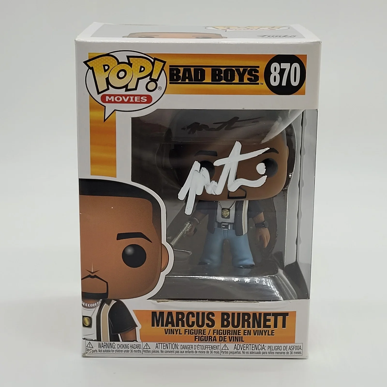 Martin Lawrence — Martin Lawrence Autograph Signed Marcus Burnett Bad Boys Funko #870 W/ Protector, image 5