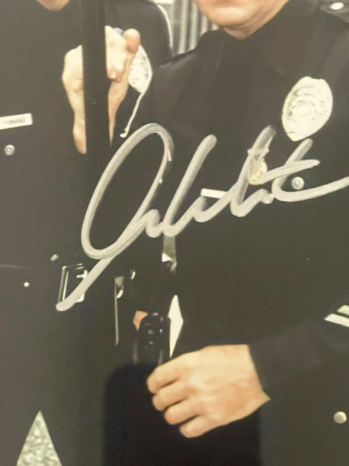William Shatner — William Shatner T.J. Hooker signed Autographed 8x10 Photo Framed JSA Certified, изображение 4