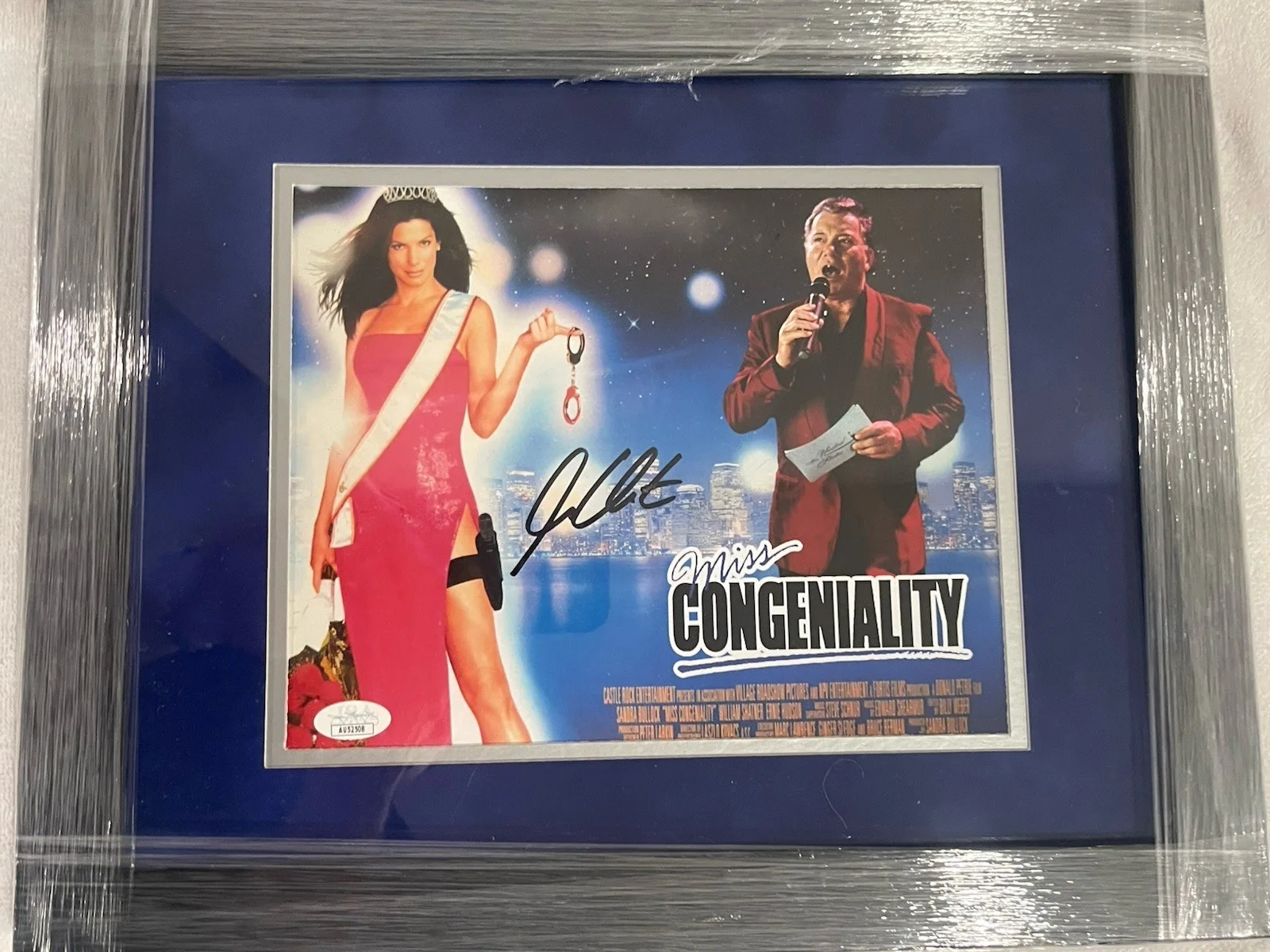 William Shatner — WILLIAM SHATNER Miss Congeniality AUTOGRAPH SIGNED 8x10 Custom Framed Photo JSA., изображение 2