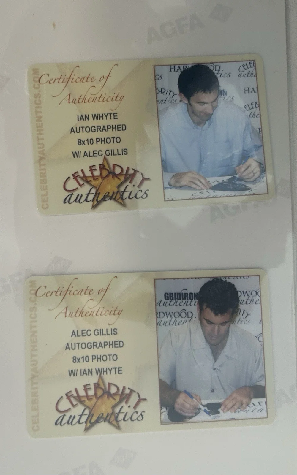 Ian Whyte, Alec Gillis — Predator 8x10 Dual Signed Alec Gillis “SP/FX” & Ian Whyte “Scar” w/ COA, изображение 2