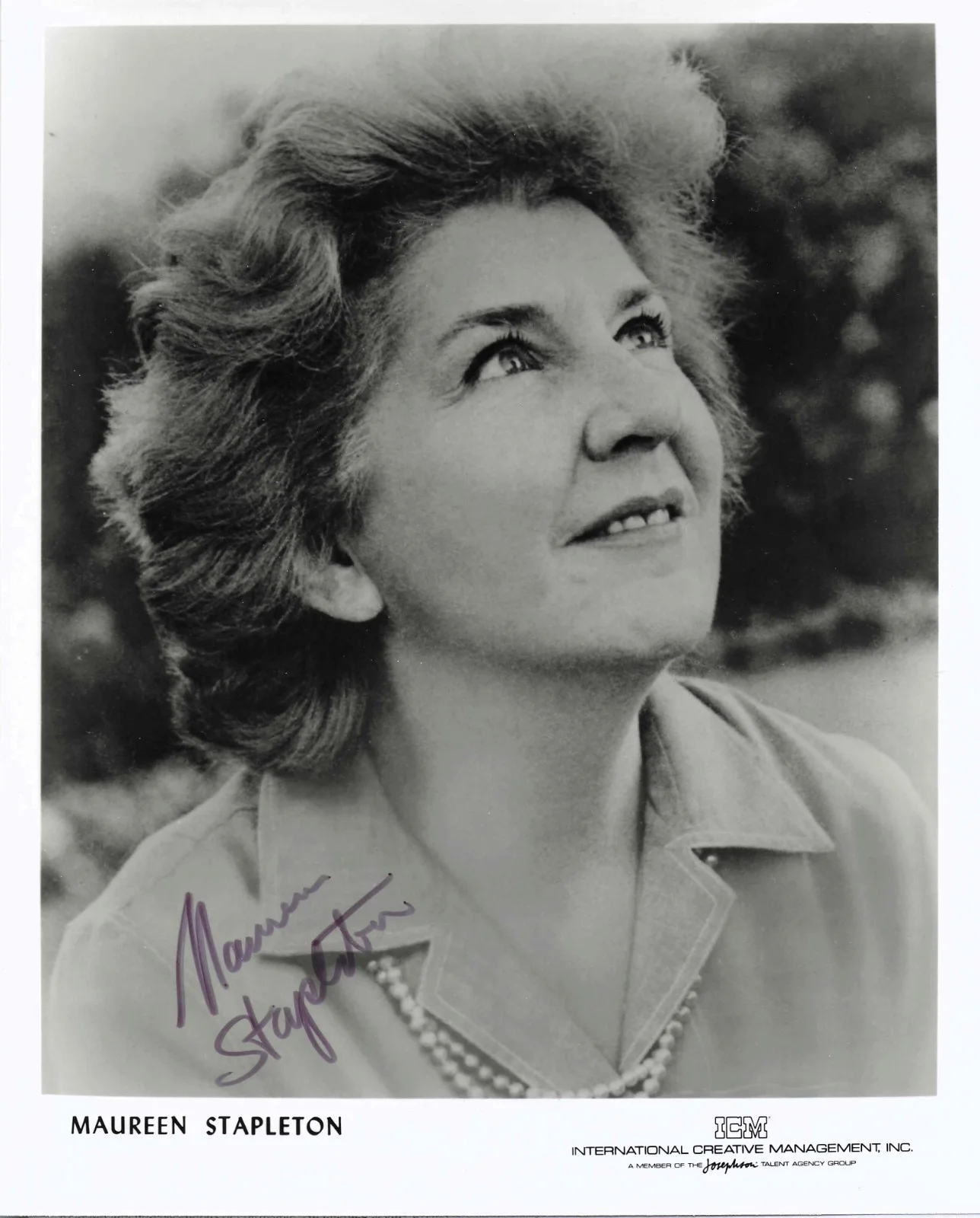 ANNE BANCROFT, MAUREEN STAPLETON, DEBRA PAGET, MAUREEN McGOVERN — 4 GREAT ACTRESSES signed ANNE BANCROFT, Debra Paget PLUS 2 OTHERS . 8x10 see loa, изображение 4