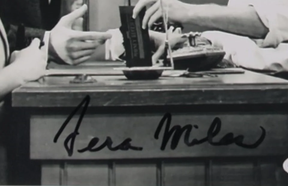 VERA MILES — VERA MILES (Lila Crane) Signed Psycho 8x10 Photo (Autograph COA), image 2