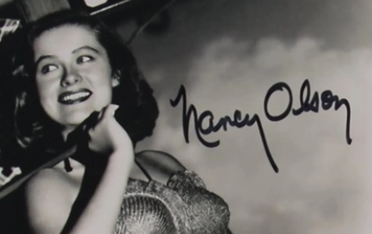 NANCY OLSEN — NANCY OLSEN (Betty Schaefer) Signed Sunset Boulevard 8x10 Photo (Autograph COA), изображение 2