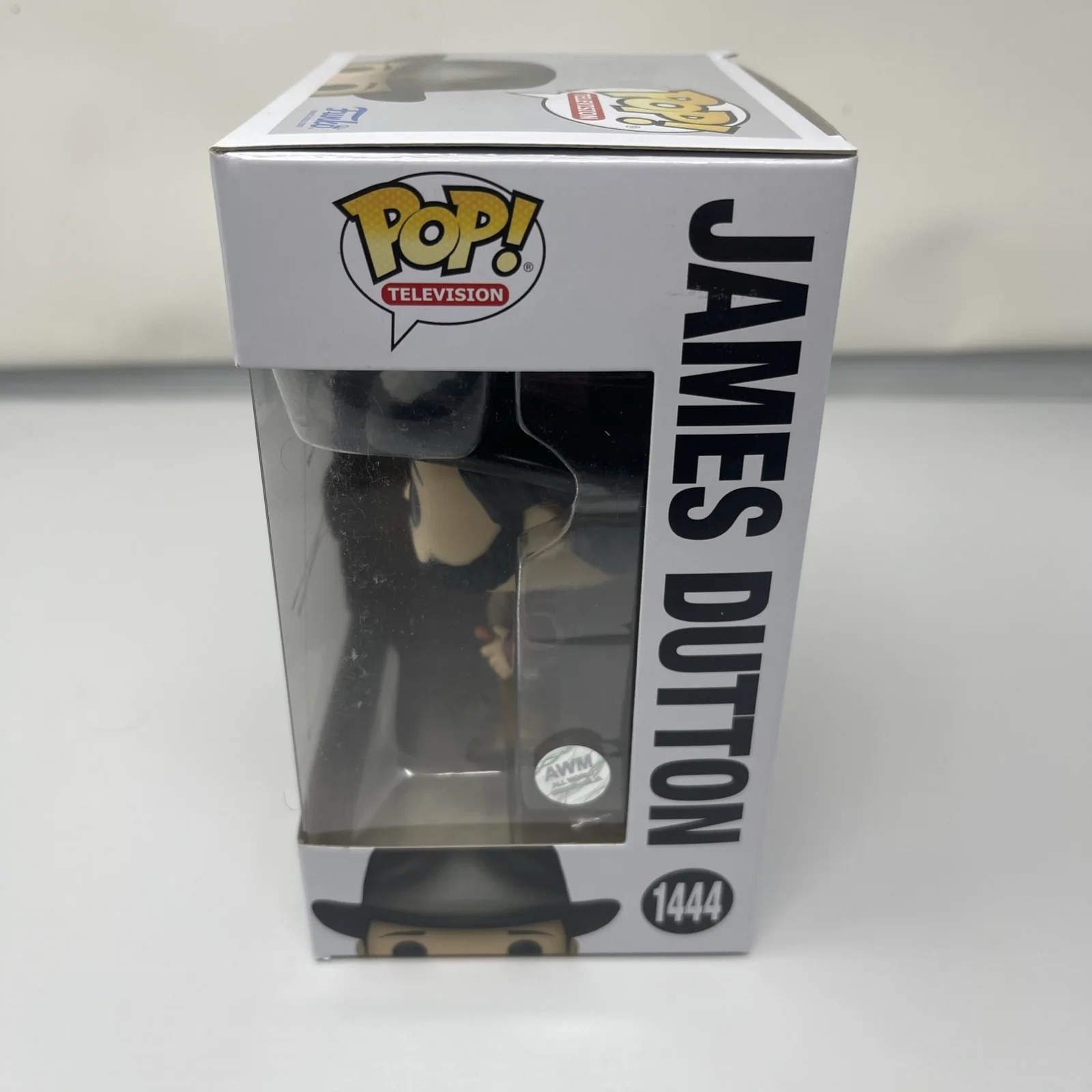 Tim McGraw — Tim McGraw Autograph 1883 Funko Pop 1444 James Dutton AWM COA rare silver auto, image 2