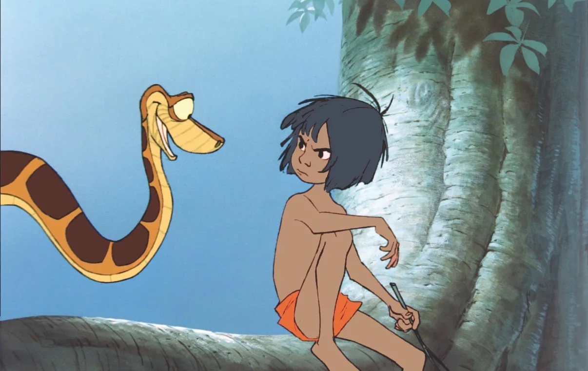 Walt Disney's The Jungle Book 1967 Very Rare Unmounted Genuine 35mm Film Cells, изображение 4
