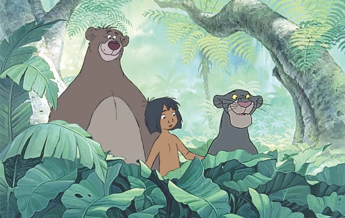 Walt Disney's The Jungle Book 1967 Very Rare Unmounted Genuine 35mm Film Cells, изображение 5