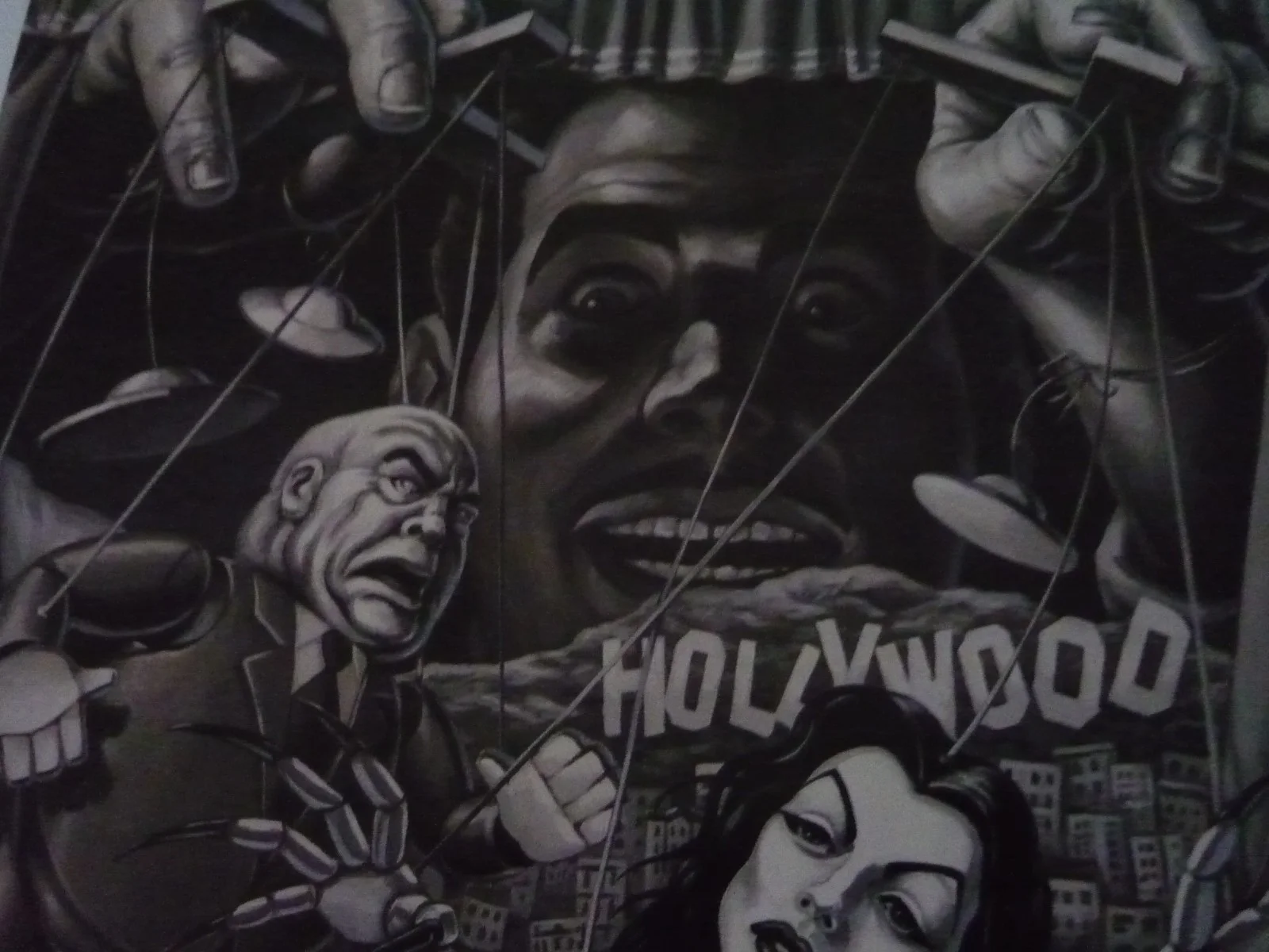Framed mounted 14x11 inchs Poster Film ed wood johnny depp, изображение 2