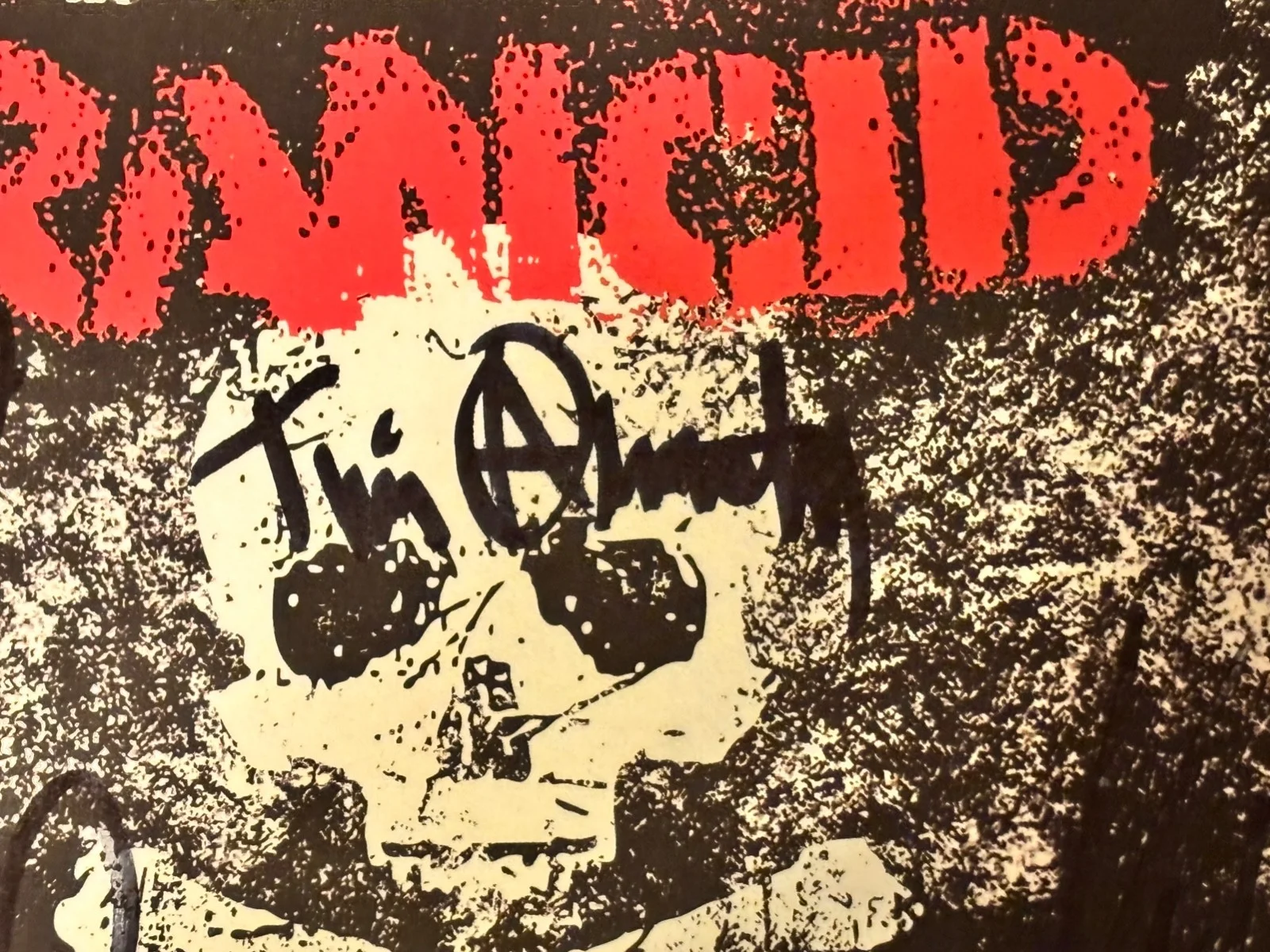 Rancid "East Bay Night" SIGNED 7' Limited Red Wax 45 Tim Timebomb Operation Ivy, изображение 2