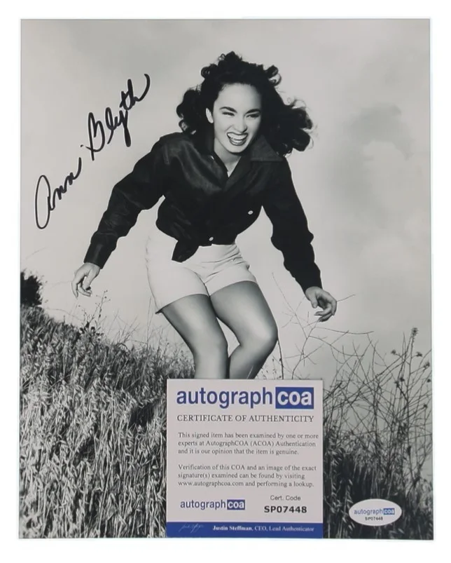ANN BLYTH — ANN BLYTH (American retired actress and singer) Signed 8x10 Photo (AutographCOA), image 3