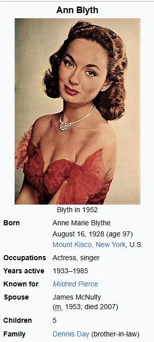 ANN BLYTH — ANN BLYTH (American retired actress and singer) Signed 8x10 Photo (AutographCOA), image 5