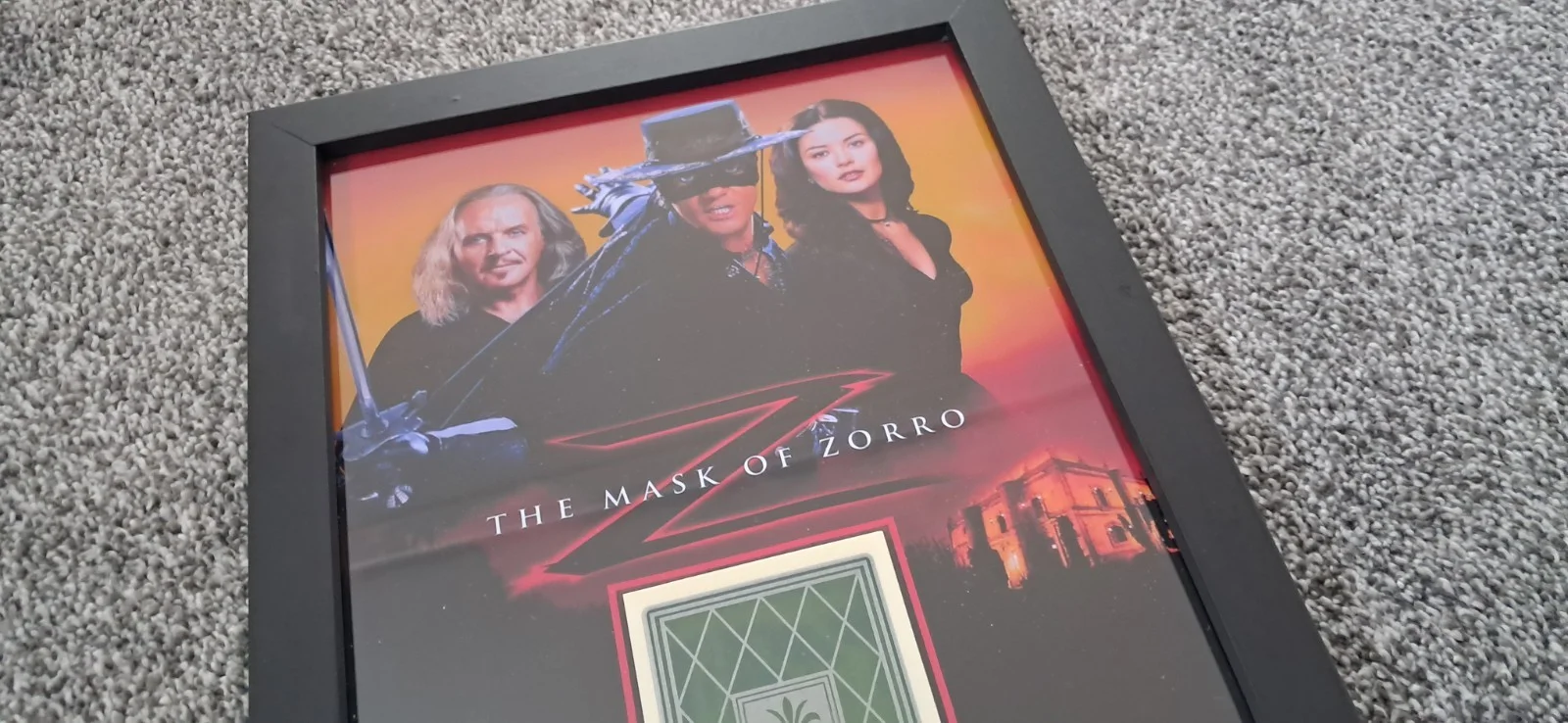 The Mask of Zorro (1998) - Production Used Playing Card Prop - A4 Display, изображение 2