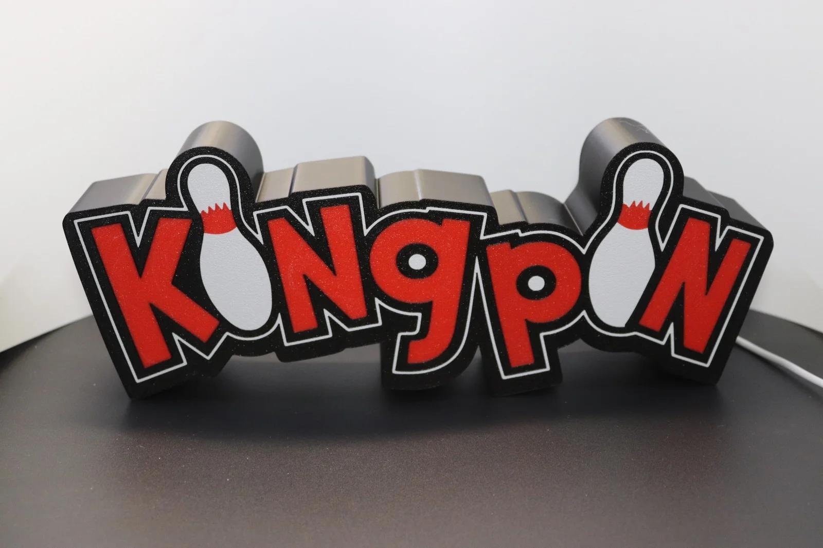 King Pin Lightbox includes USB LED lighting, изображение 2