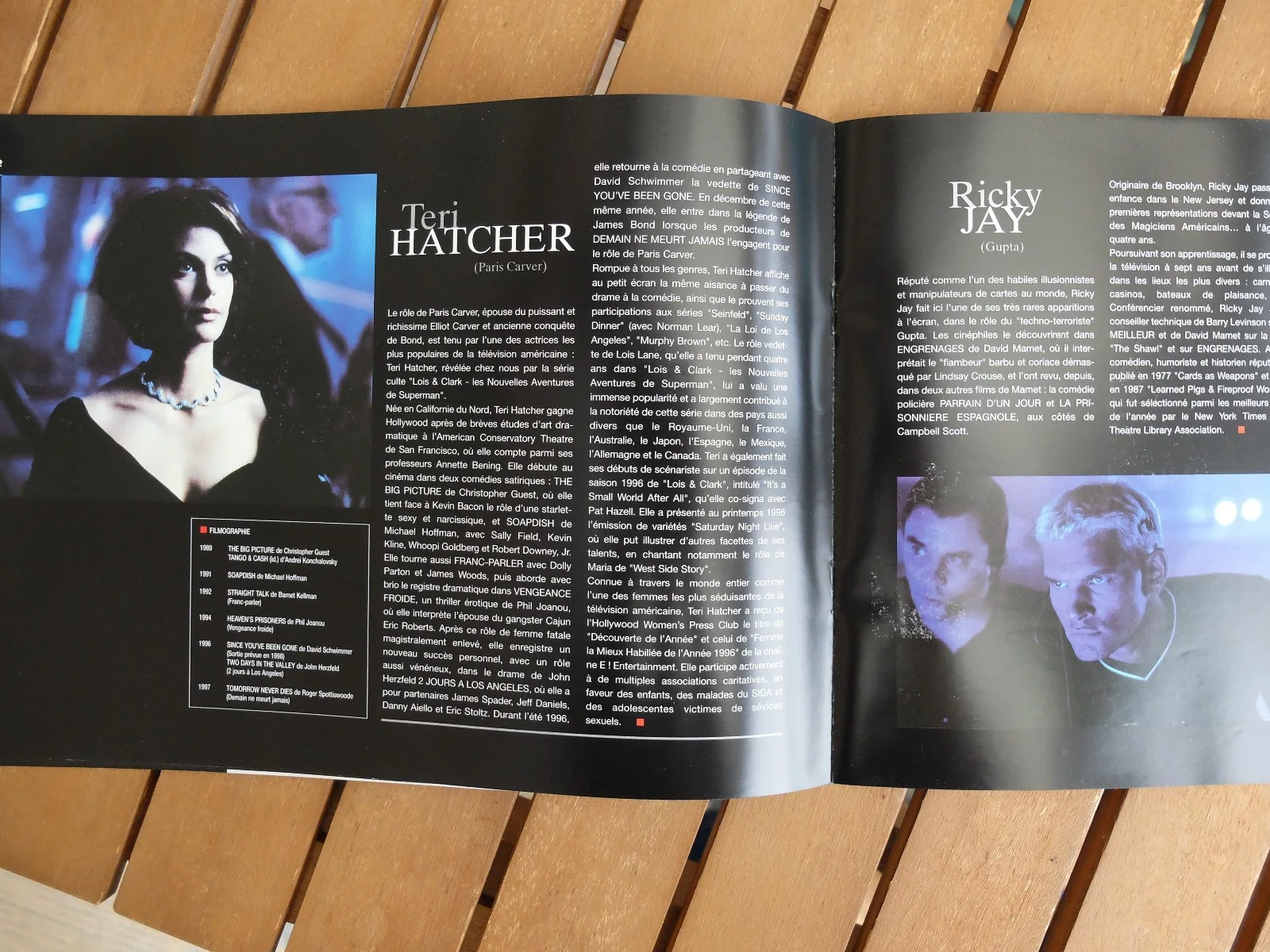 DEMAIN NE MEURT JAMAIS [Tomorrow Never Dies] Film Movie Cinema 1997 Pressbook, изображение 3