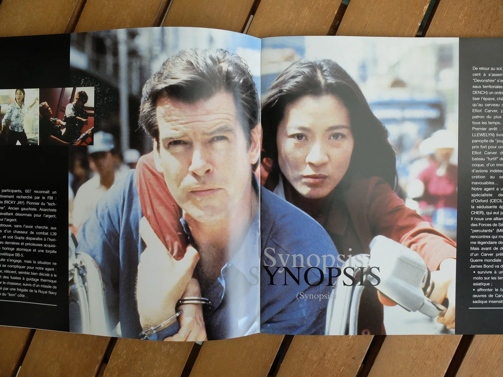 DEMAIN NE MEURT JAMAIS [Tomorrow Never Dies] Film Movie Cinema 1997 Pressbook, изображение 4