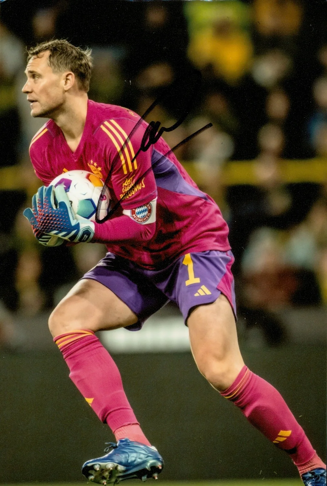 Manuel Neuer — Manuel Neuer Signed 6x4 Photo Schalke 04 Bayern Munich Genuine Autograph + COA