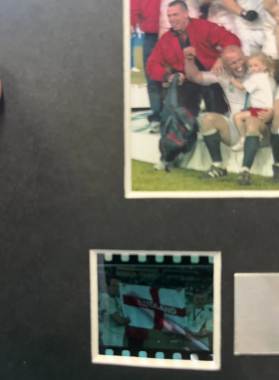 ENGLAND RUGBY TEAM. MOUNTED SPORT CELL, image 2
