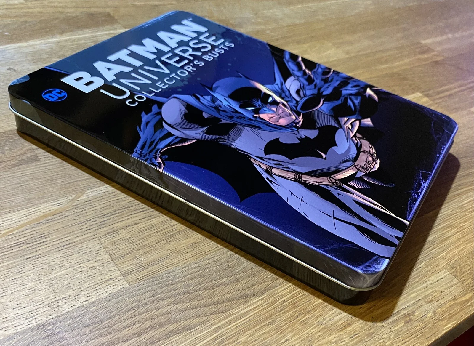 New Eaglemoss DC Comics BATMAN 5x High Quality Collectible Prints/Protective Tin, image 2