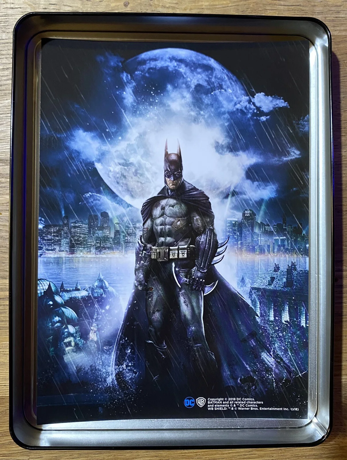 New Eaglemoss DC Comics BATMAN 5x High Quality Collectible Prints/Protective Tin, image 3