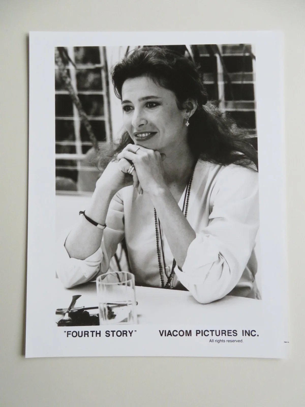 FOURTH STORY PRESS KIT 1991 MARK HARMON MIMI ROGERS, image 5