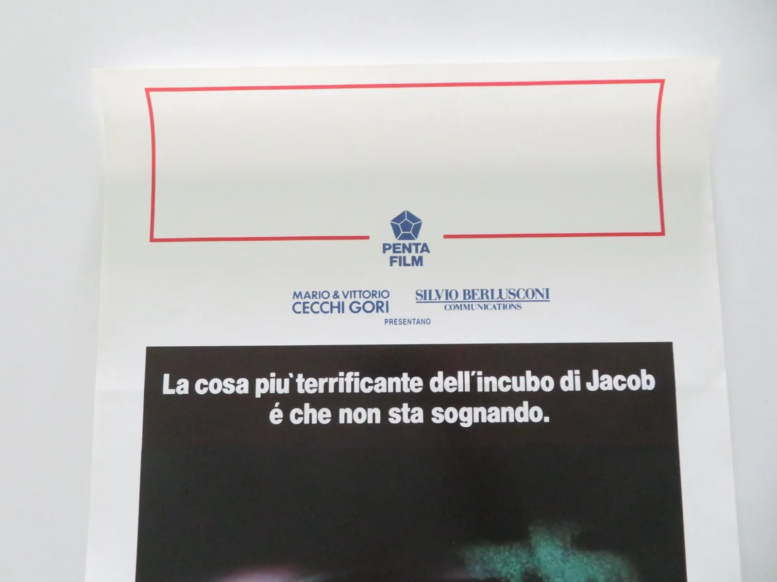 JACOB'S LADDER ITALIAN LOCANDINA POSTER TIM ROBBINS ELIZABETH PENA 1990, изображение 2