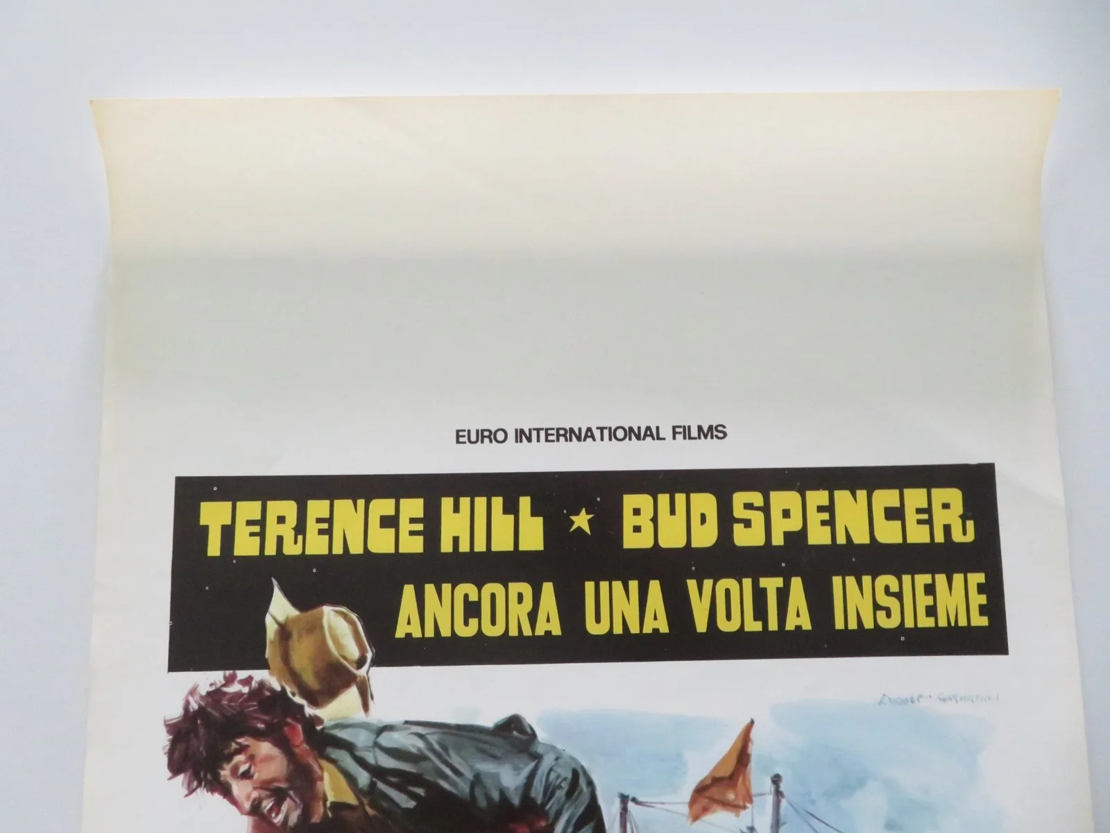 BOOT HILL ITALIAN LOCANDINA POSTER TERENCE HILL BUD SPENCER 1969, изображение 2