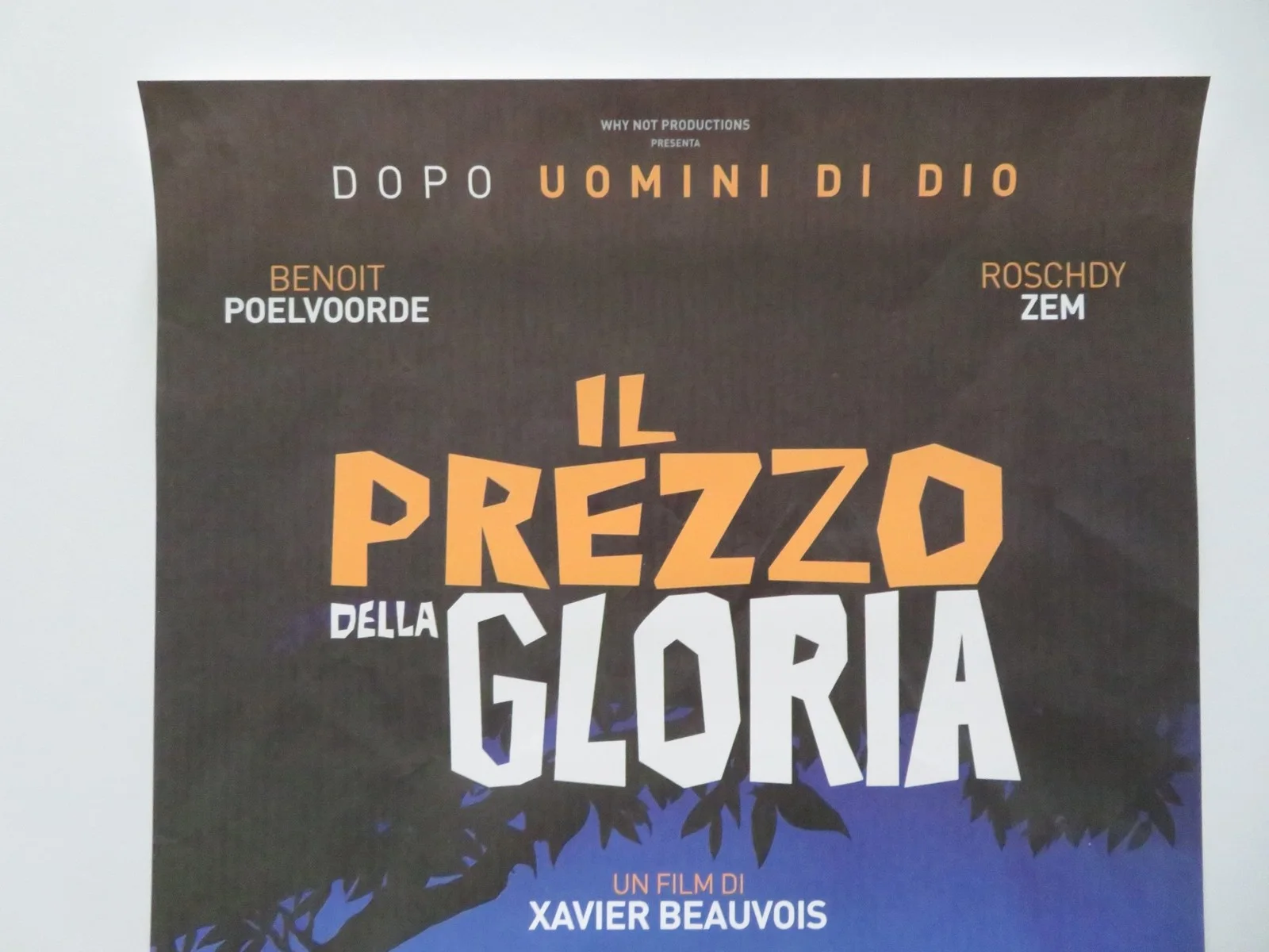 IL PREZZO DELLA GLORIA ITALIAN LOCANDINA POSTER BENOIT POELVOORDE ZEM 2014, изображение 2