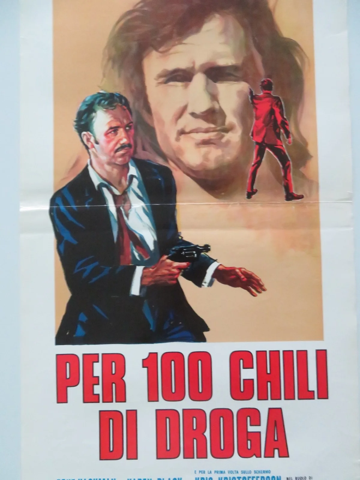 CISCO PIKE ITALIAN LOCANDINA POSTER GENE HACKMAN KRIS KRISTOFFERSON 1972, изображение 3