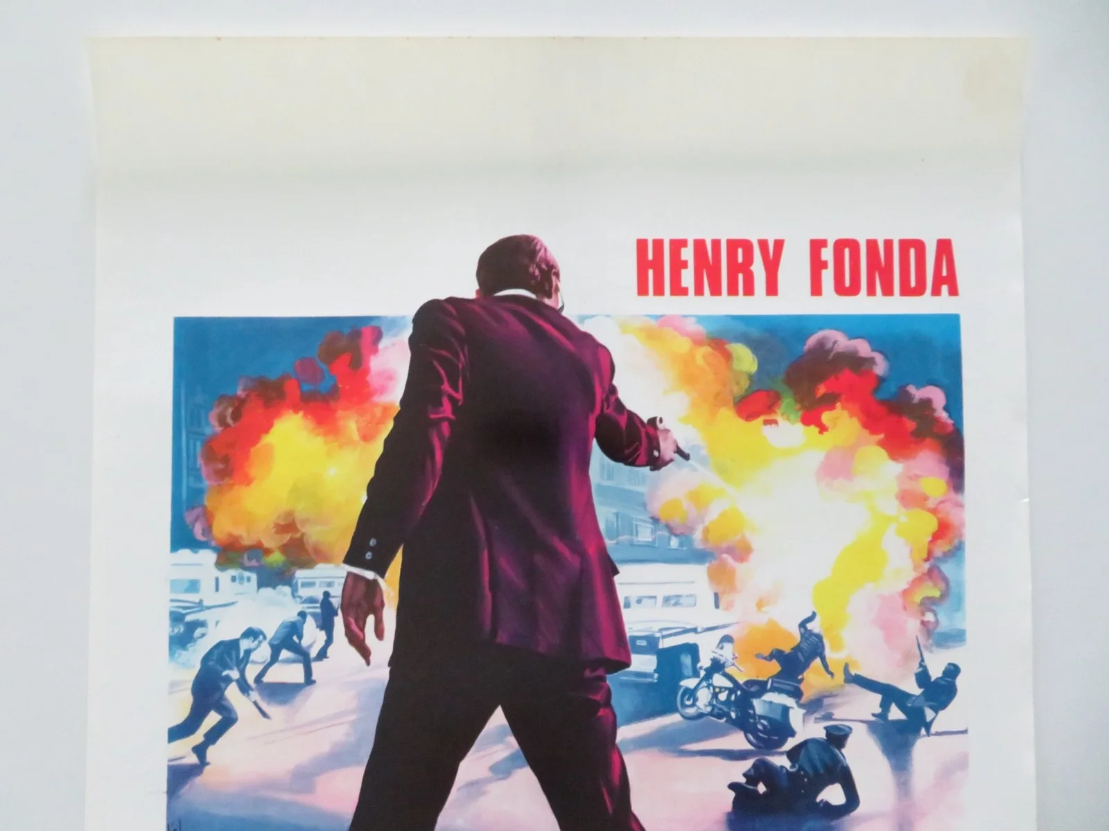 L'ULTIMO COLPO DELL' ISPETTORE CLARK ITALIAN LOCANDINA POSTER HENRY FONDA 1973, изображение 2