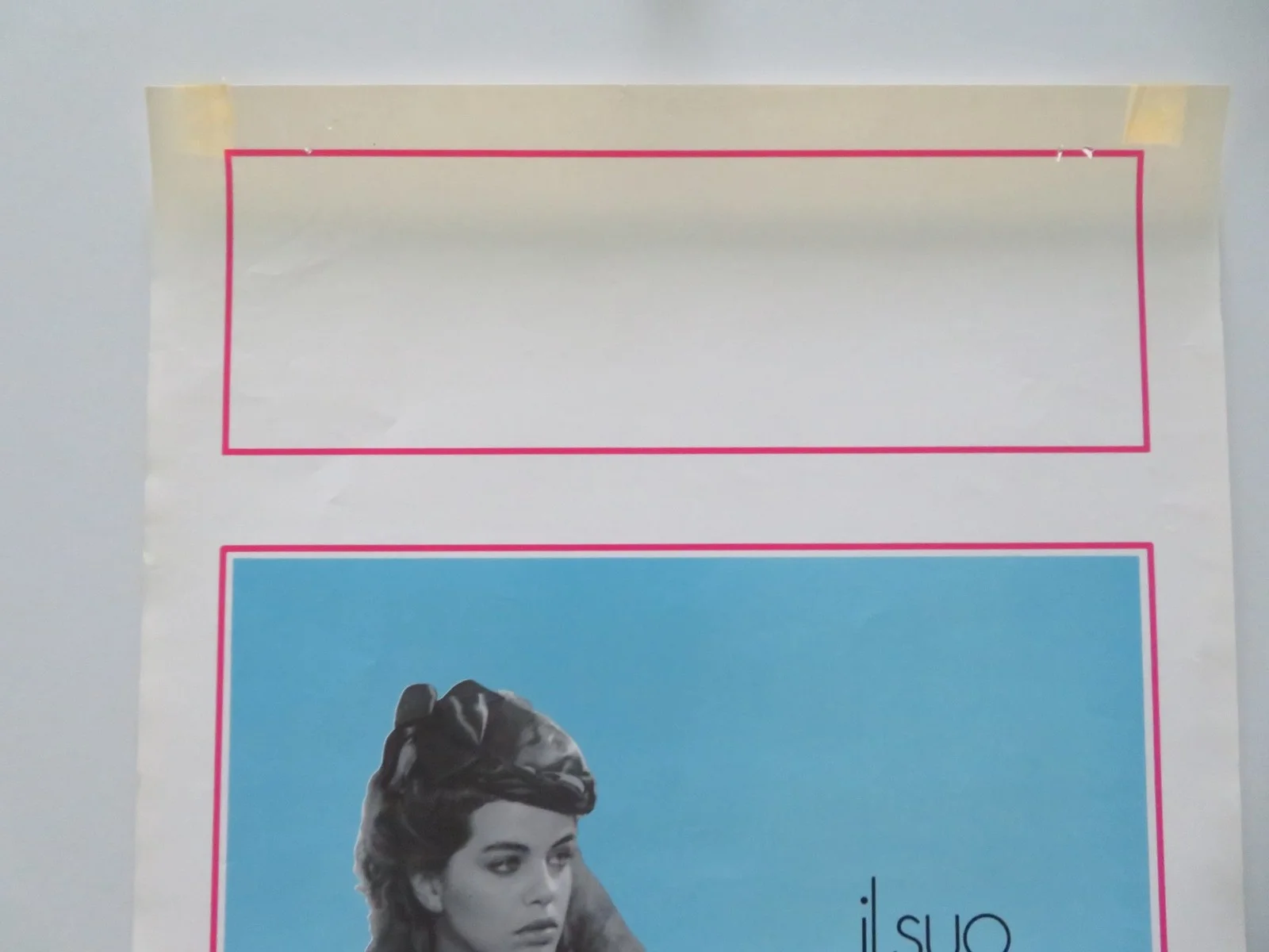 L'ESCOT ITALIAN LOCANDINA POSTER LAURA CONTI ABEL FOLK 1988, изображение 2