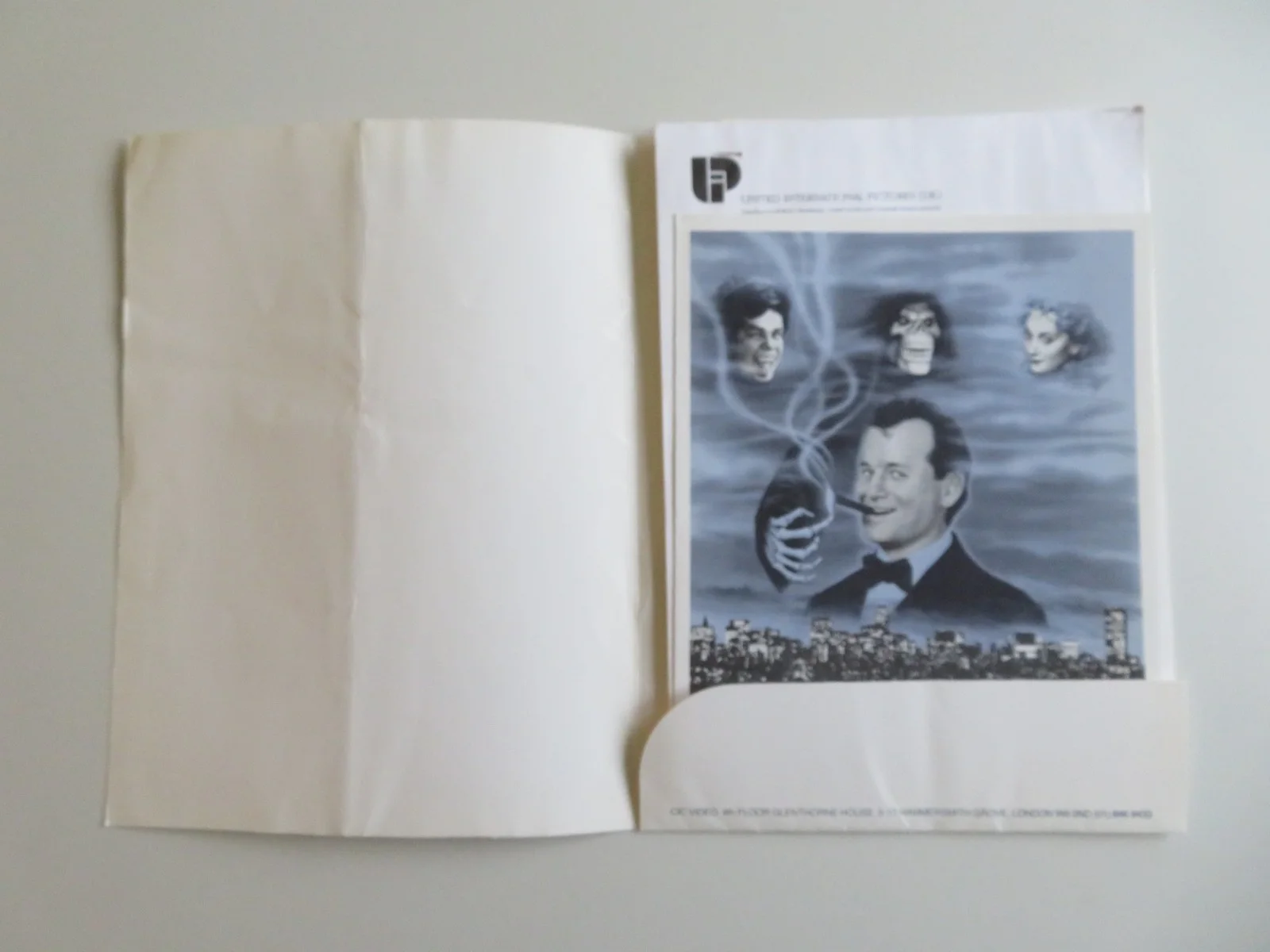 SCROOGED PRESS KIT 1988 BILL MURRAY KAREN ALLEN, image 2
