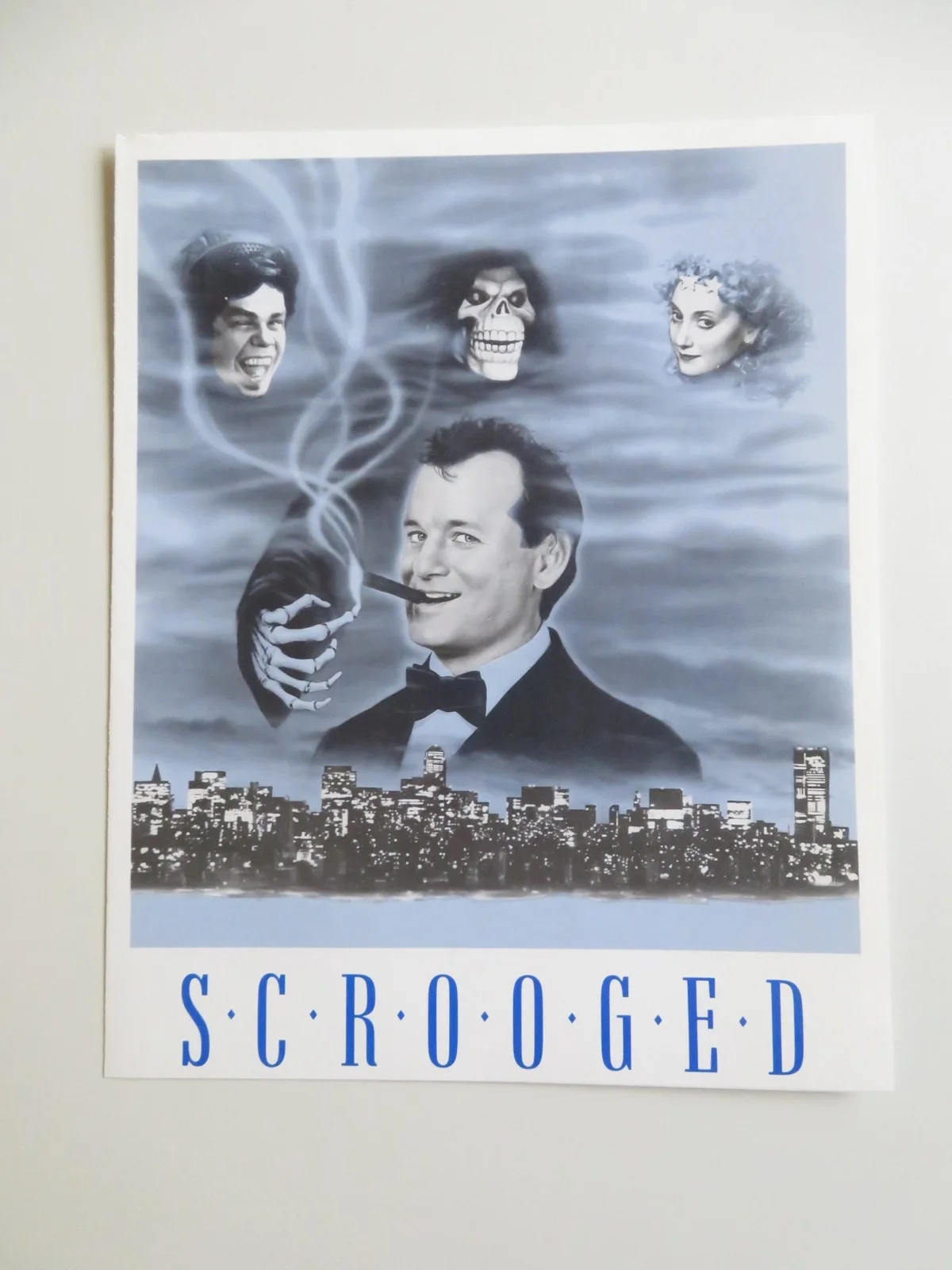 SCROOGED PRESS KIT 1988 BILL MURRAY KAREN ALLEN, image 3