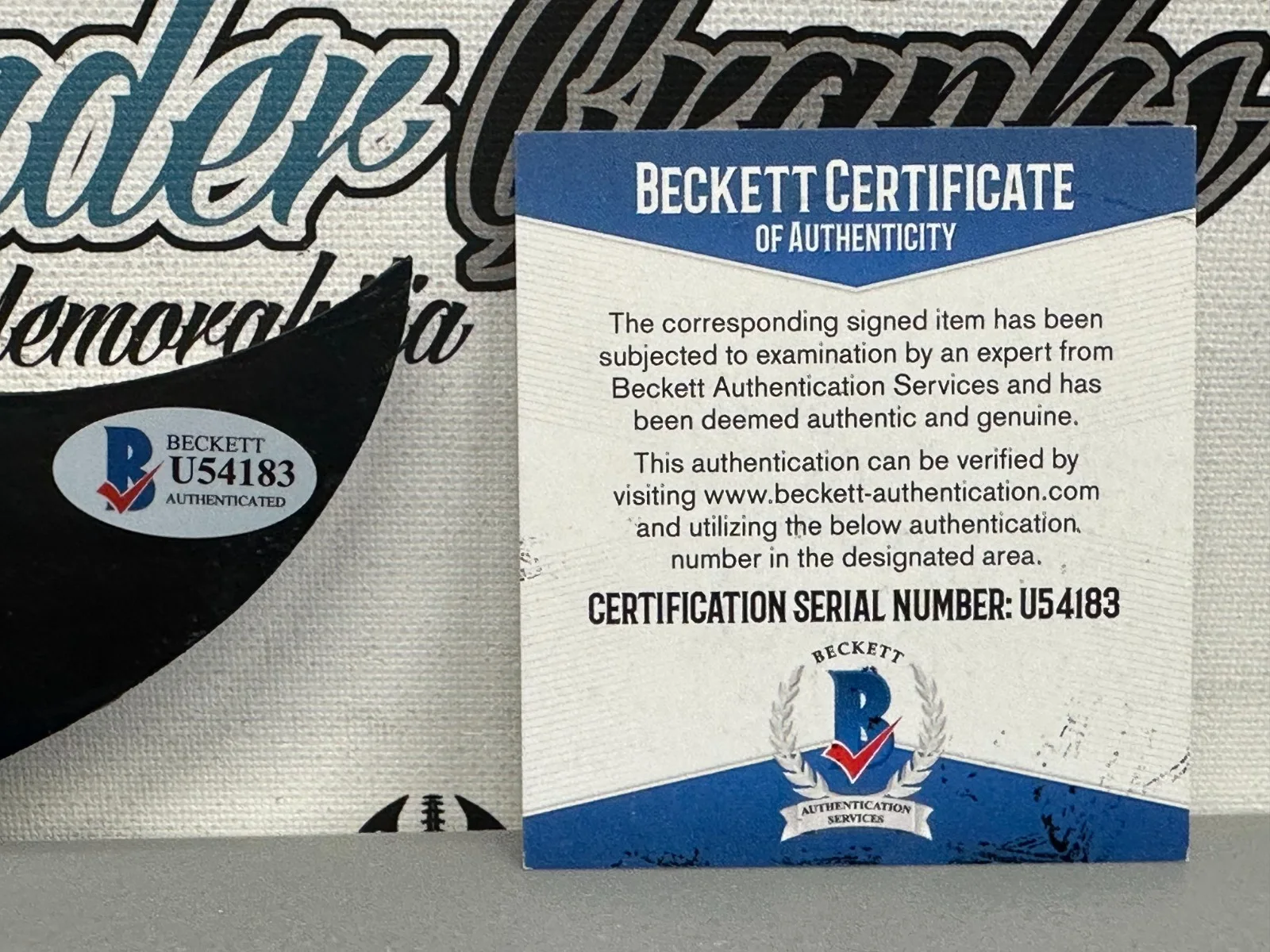 KEVIN FEDERLINE K-FED SIGNED AUTOGRAPHED BLACK GUITAR PICK GUARD-BECKETT BAS COA, изображение 4
