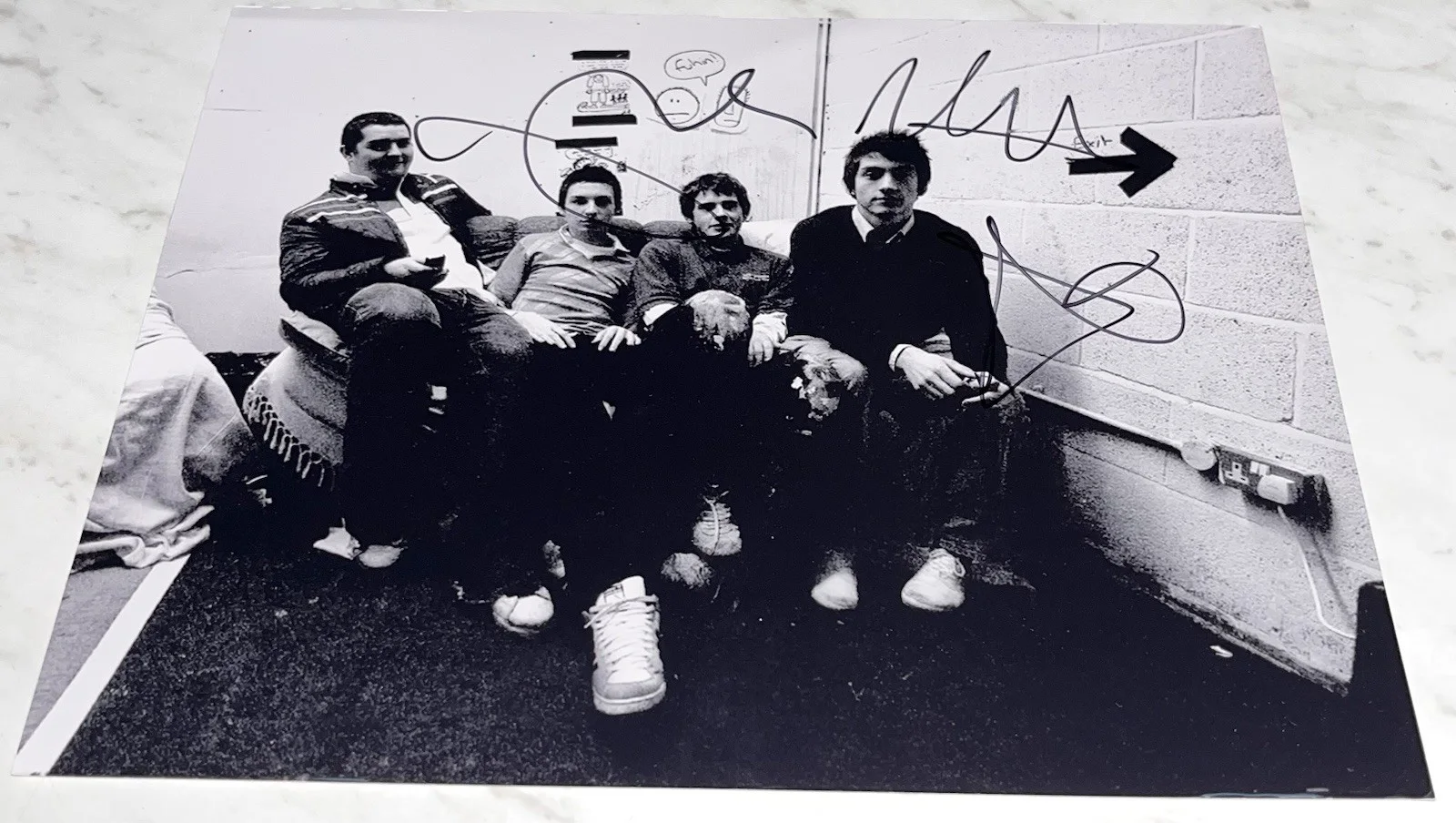 The Arctic Monkeys Fully Signed Photos, image 2