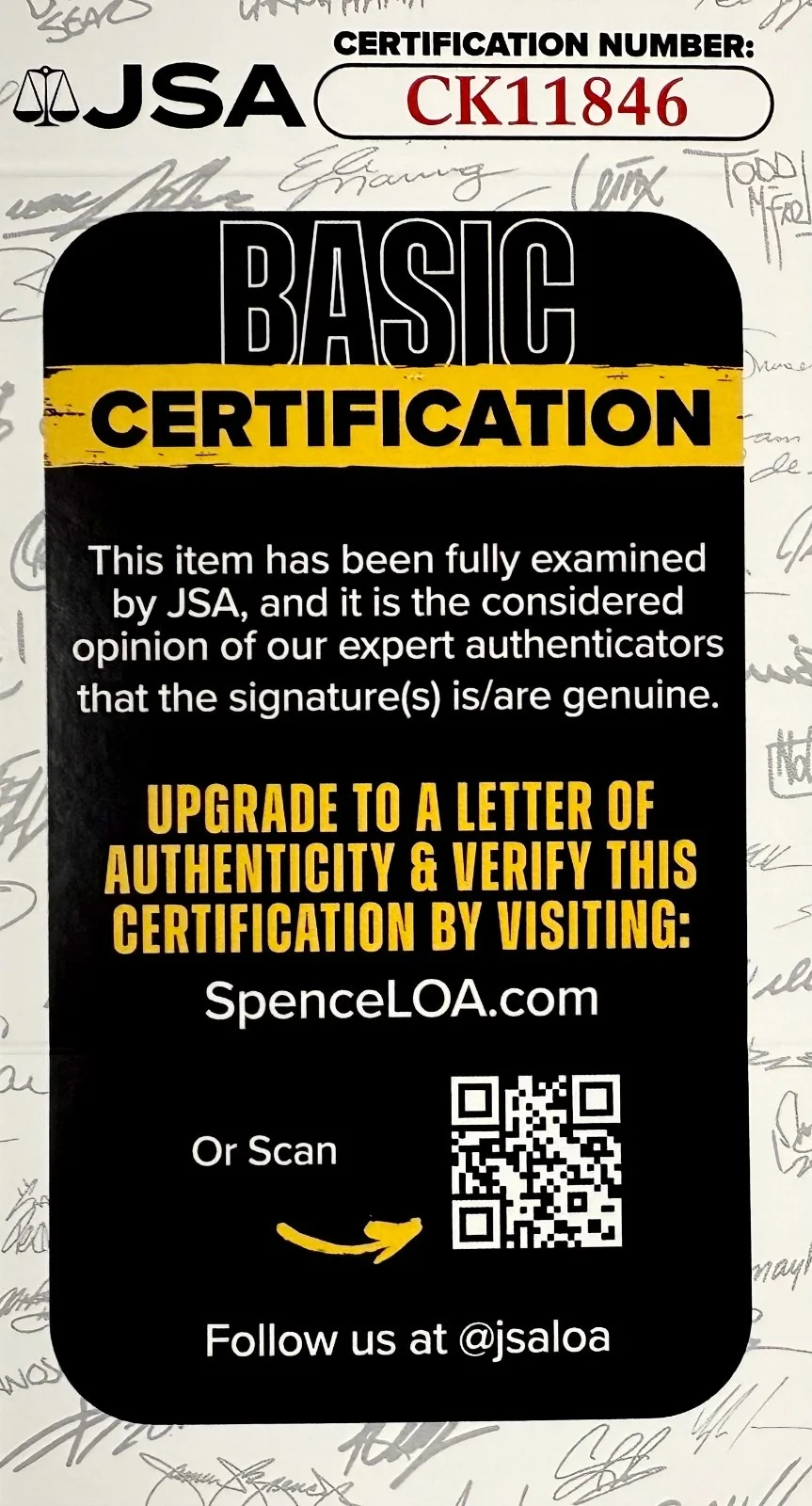 Matthew Laurance — MATTHEW LAURANCE Signed Autograph 3 x 5 INDEX CARD Beverly Hills 90210 JSA CERT, image 4