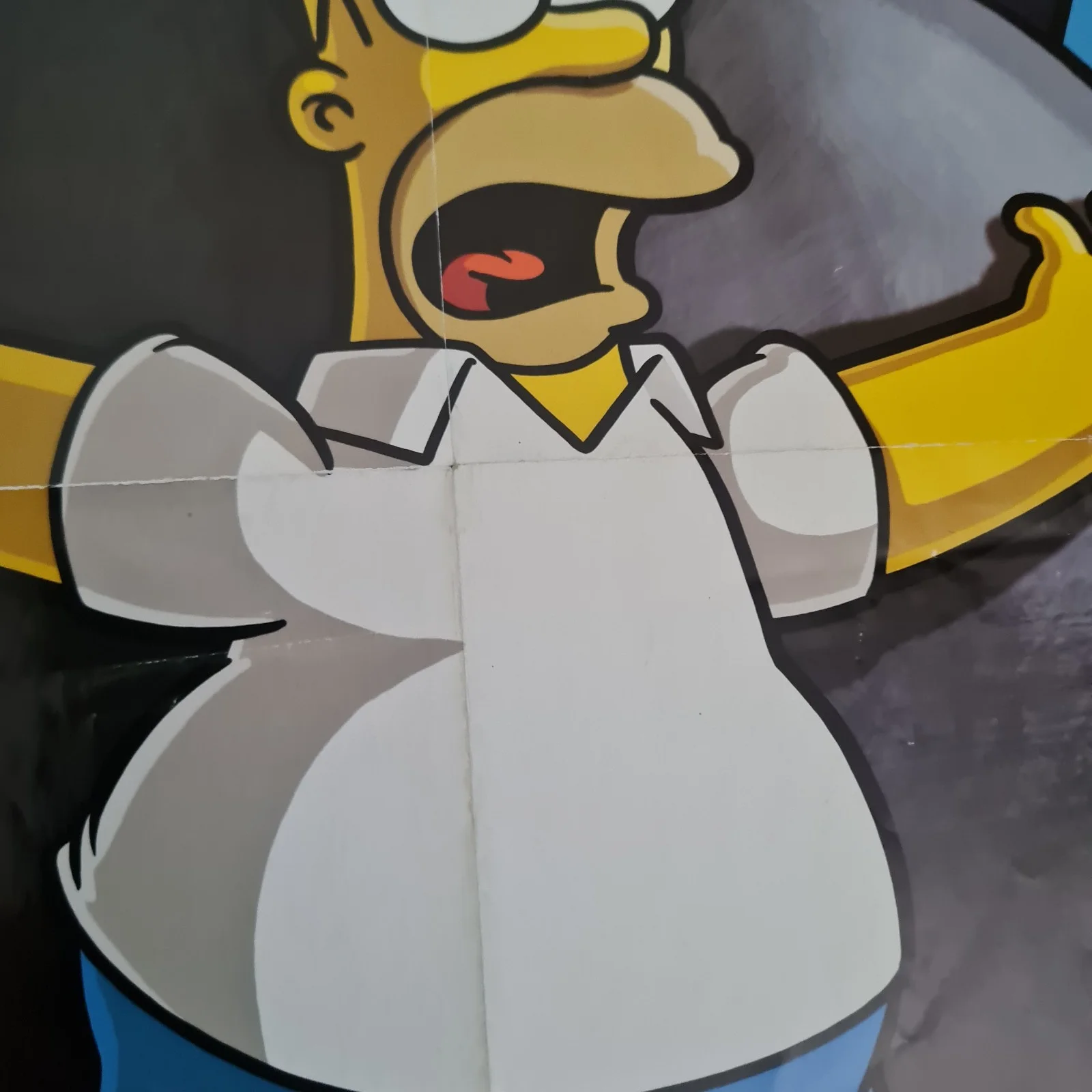 The Simpsons Movie Promotional Poster Homer Demolition 2007 The Sun, изображение 2