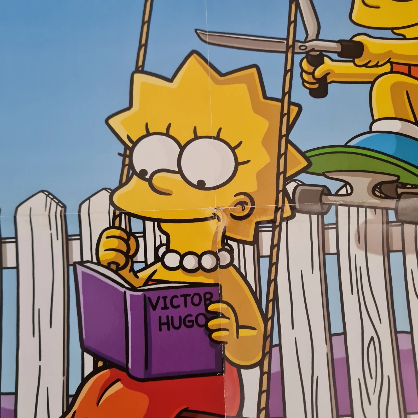 The Simpsons Movie Promotional Poster Lisa Bart 2007 The Sun, изображение 3