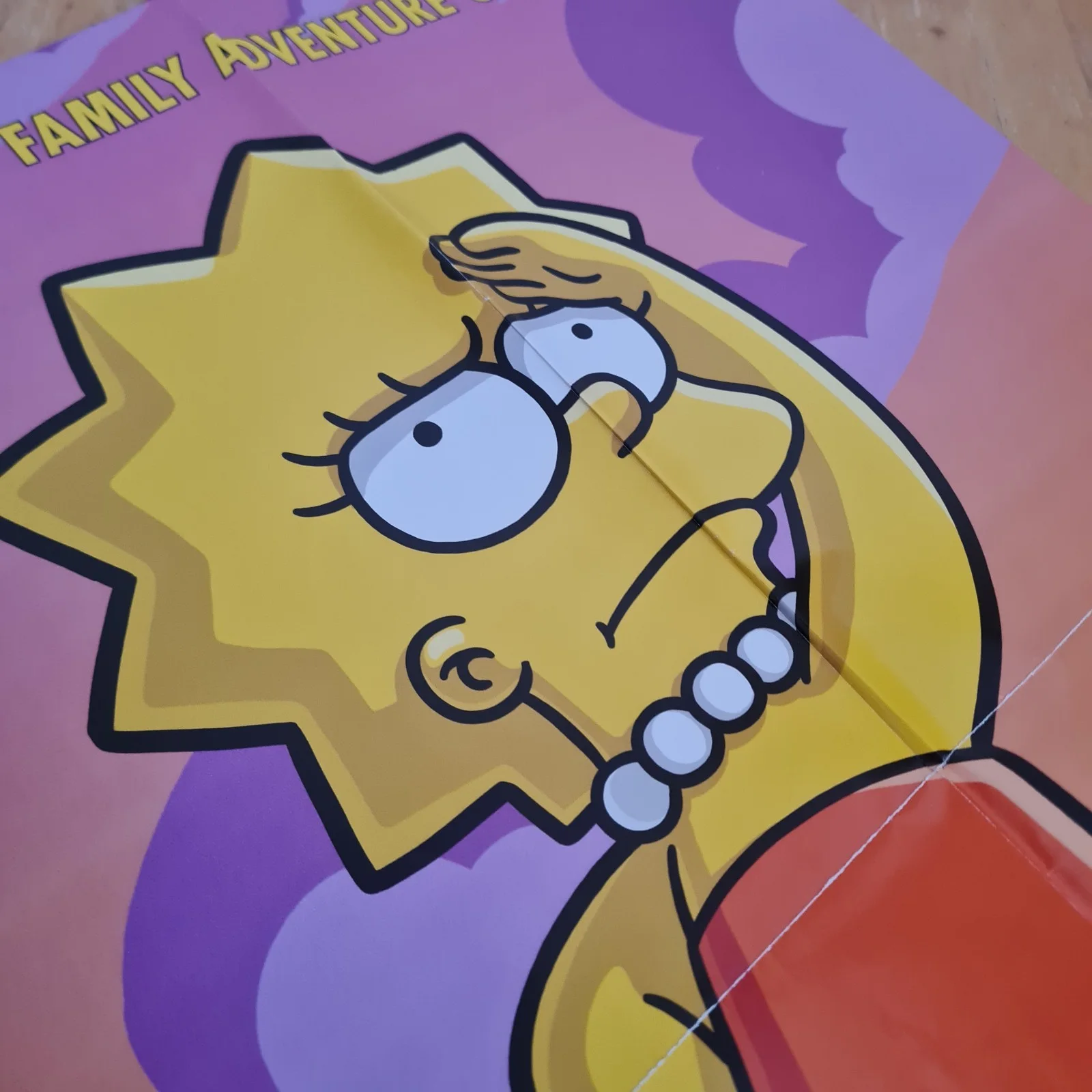 The Simpsons Movie Promotional Poster Lisa 2007 The Sun, изображение 3
