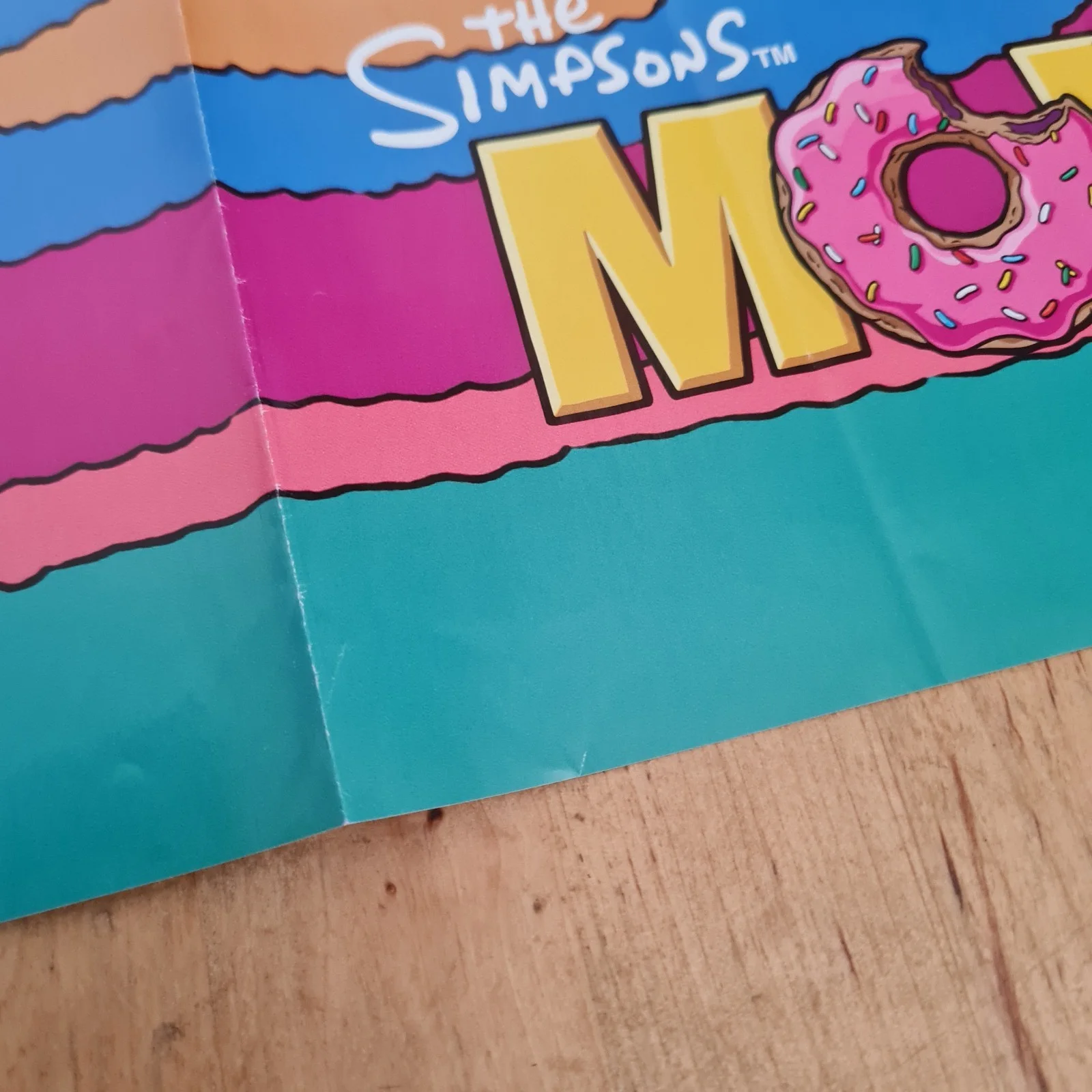 The Simpsons Movie Promotional Poster Homer Couch 2007 The Sun, изображение 3